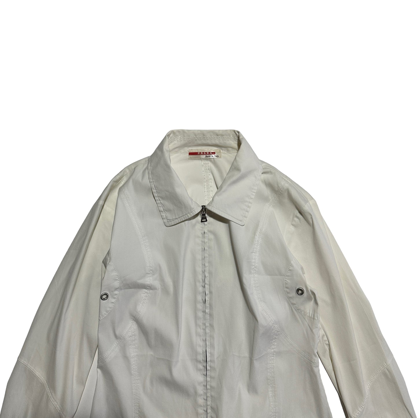 00's Prada Sport Zipp Cotton Shirt (40)