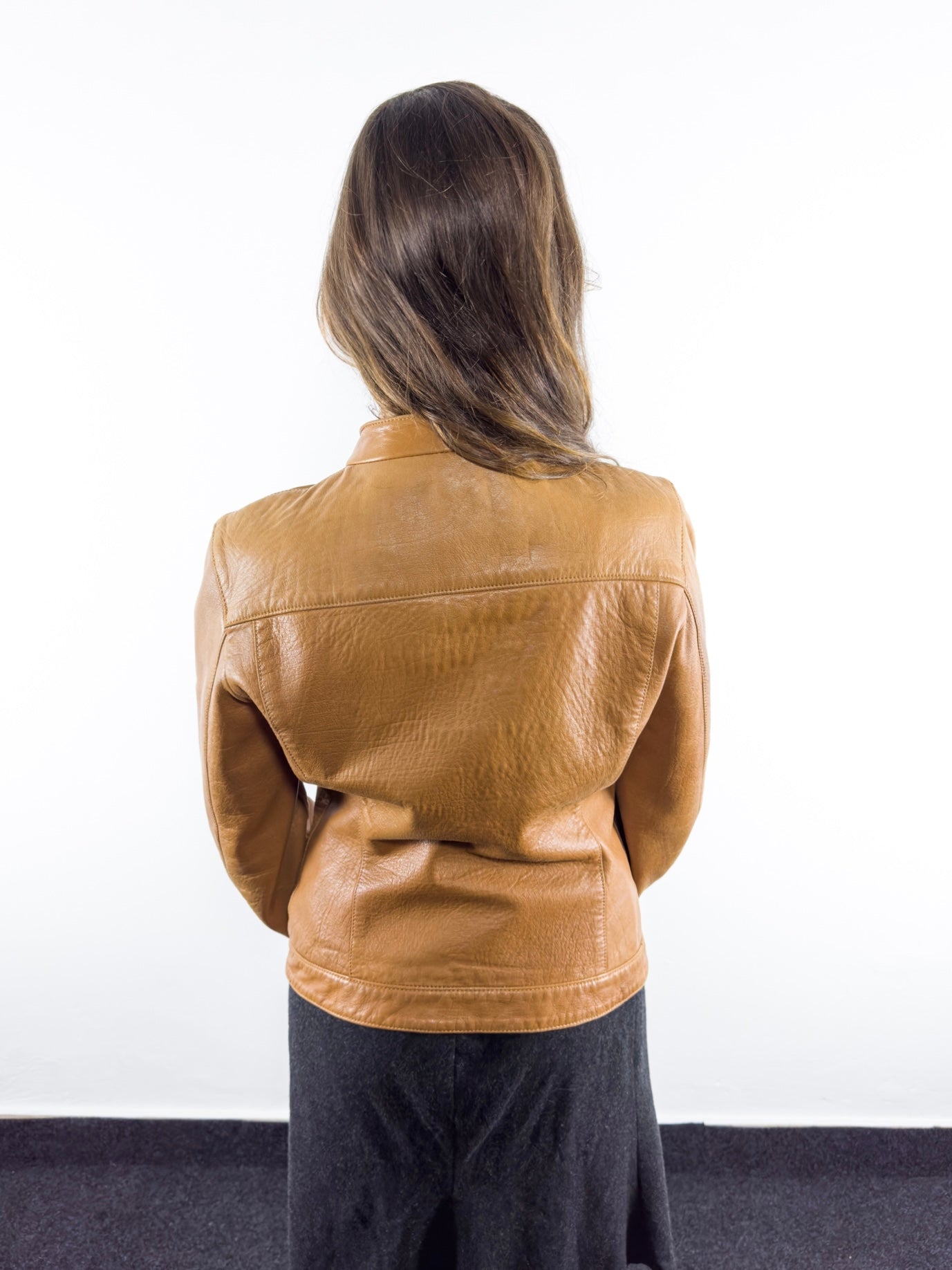 1990’s Leather Biker Jacket (S)