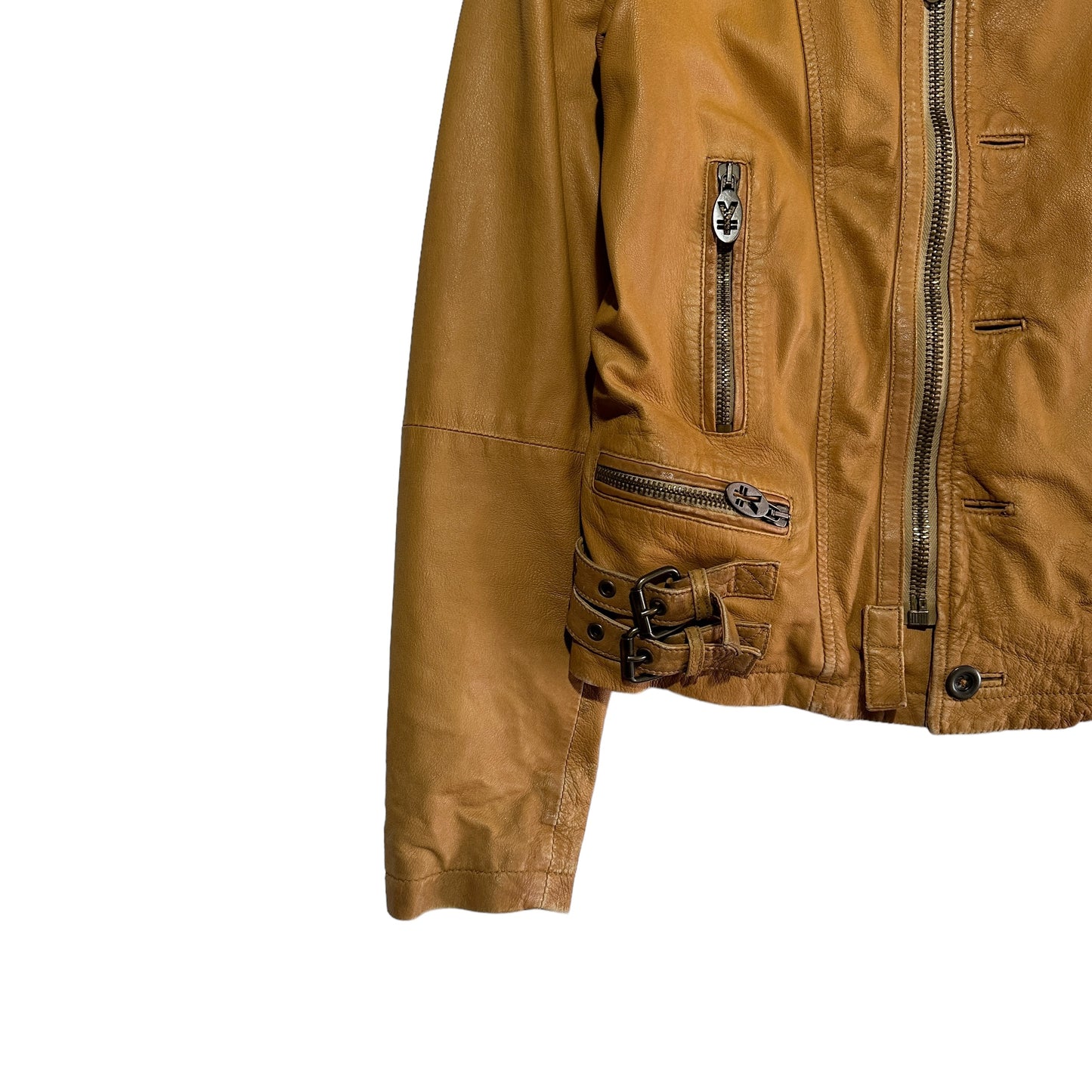 2000's Leather Jacket (L)