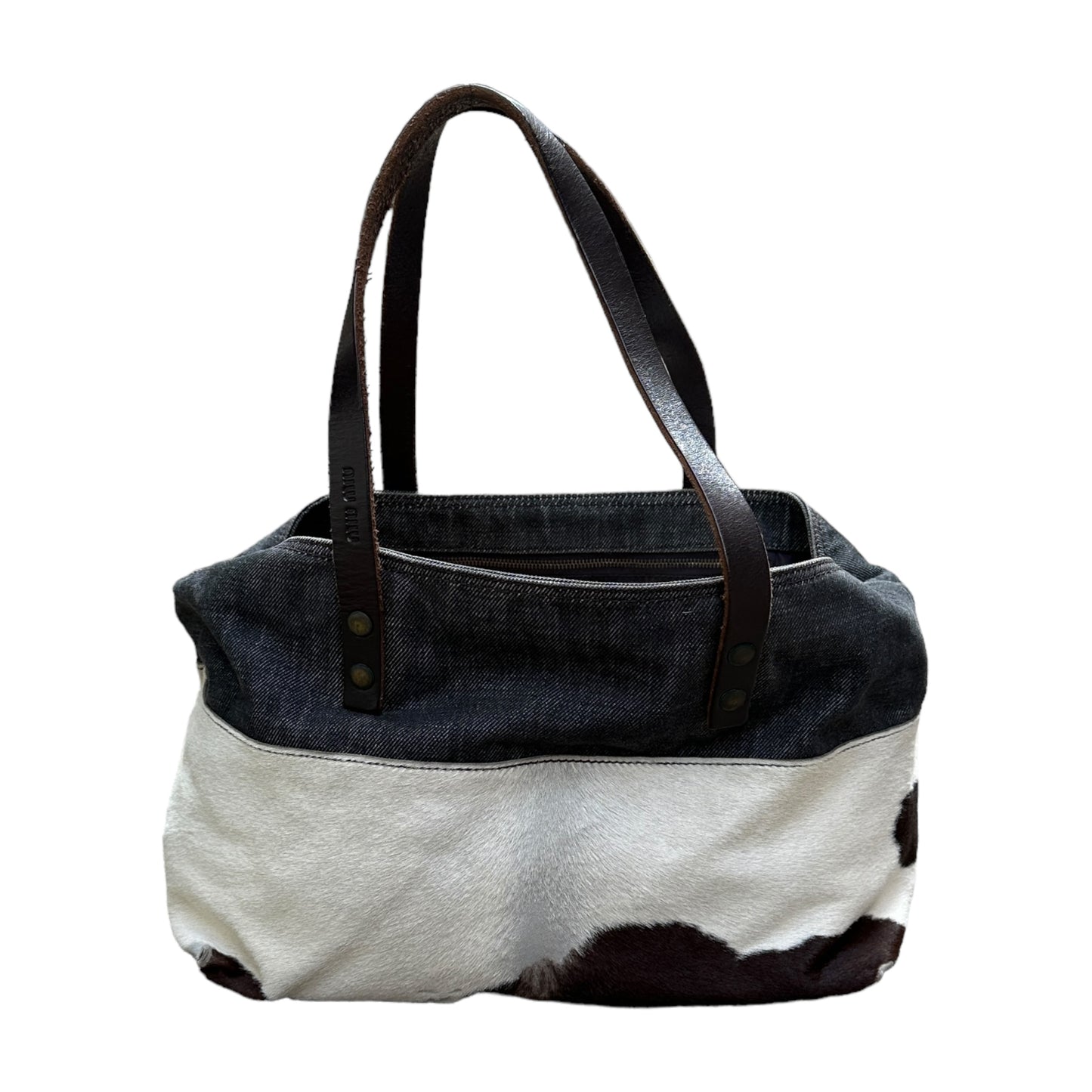 2000’s Cow Print Tote Bag
