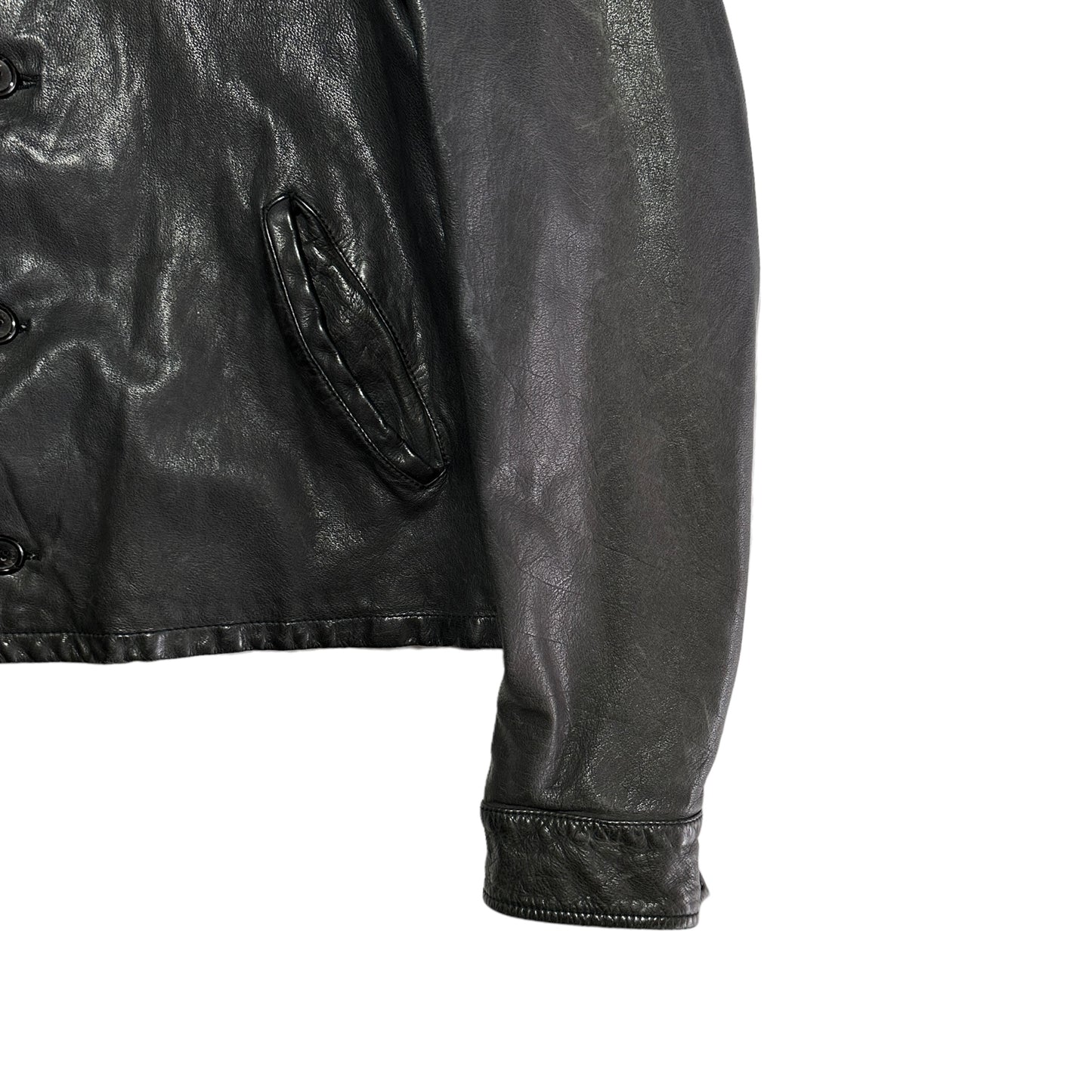 2005 Leather Biker Jacket (M)