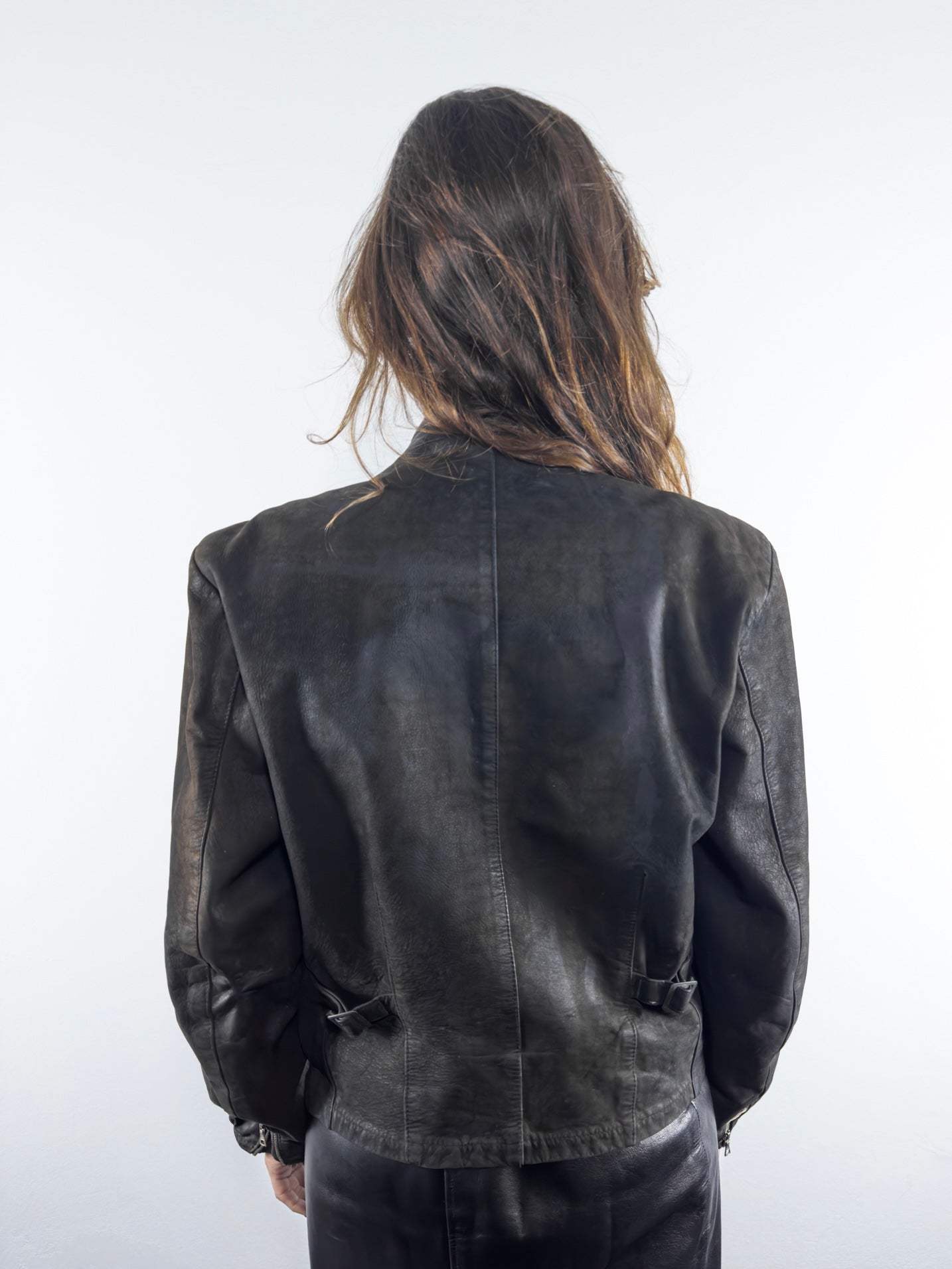 1980's Leather Jacket (L)