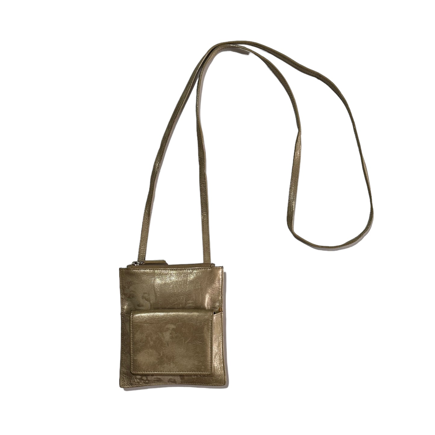 1990's Leather Crossbody Bag