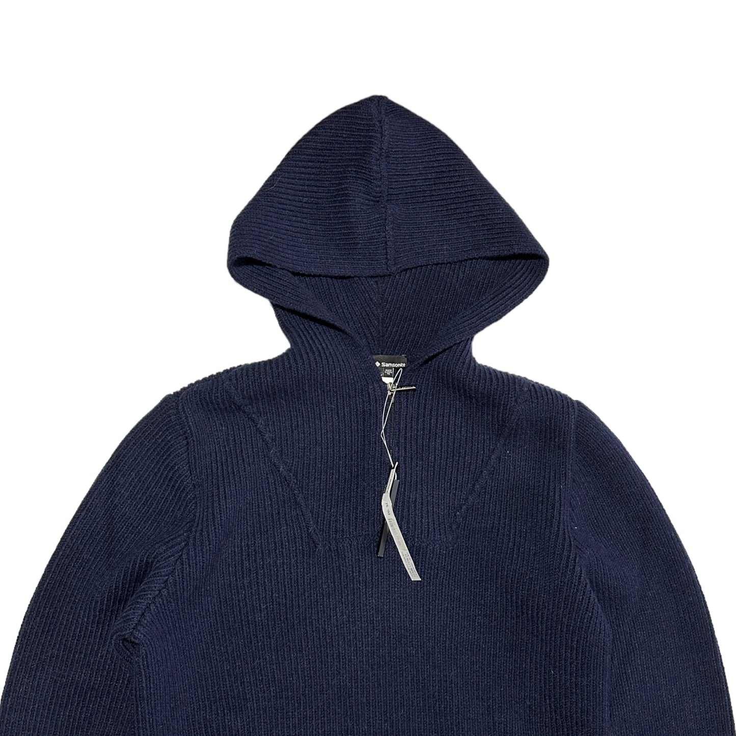 00's Samsonite ''Travel Wear Collection'' by Neil Barrett Knit Hoodie (XL)