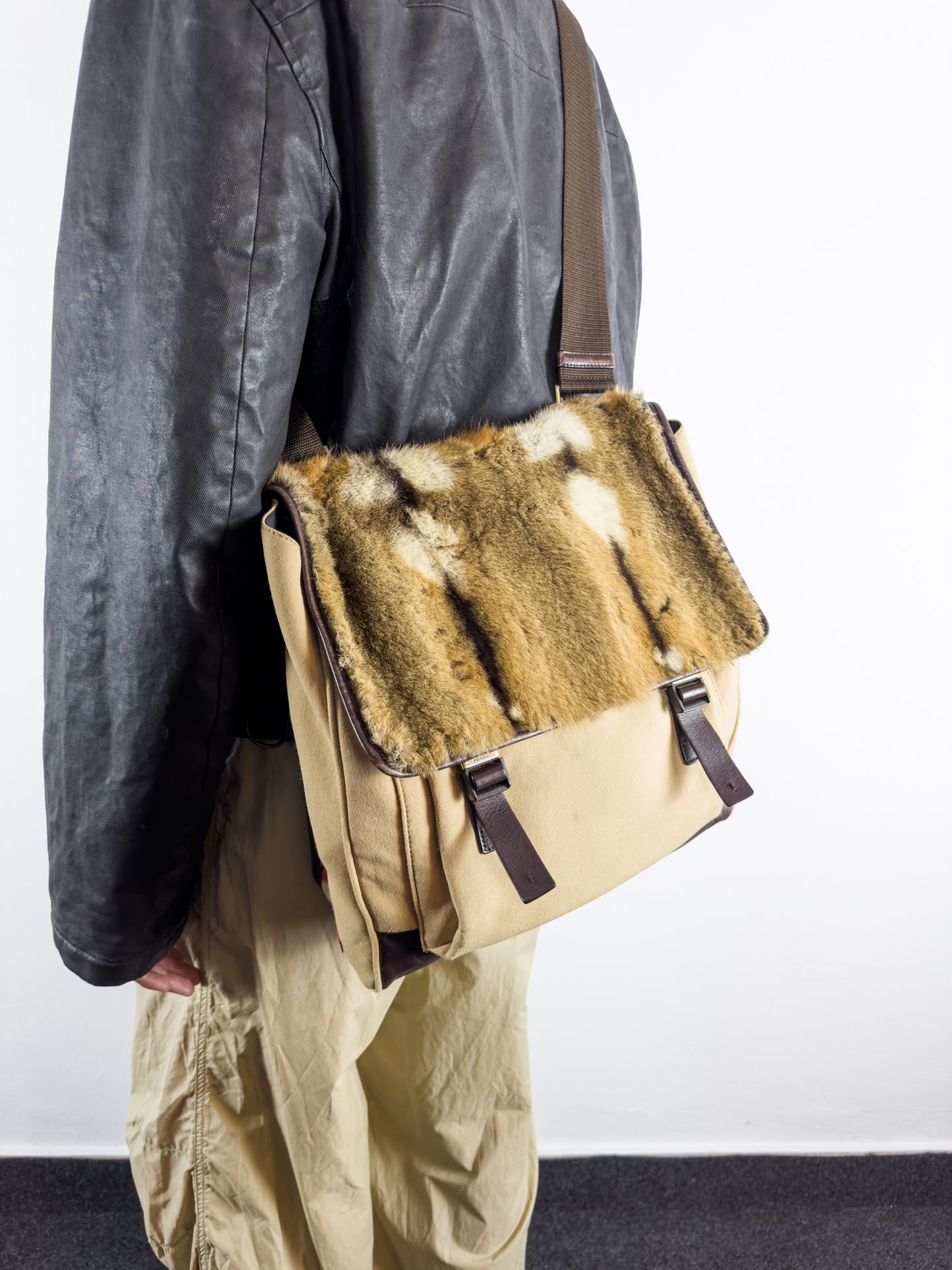 F/W 1999 Cross Body Fur Bag