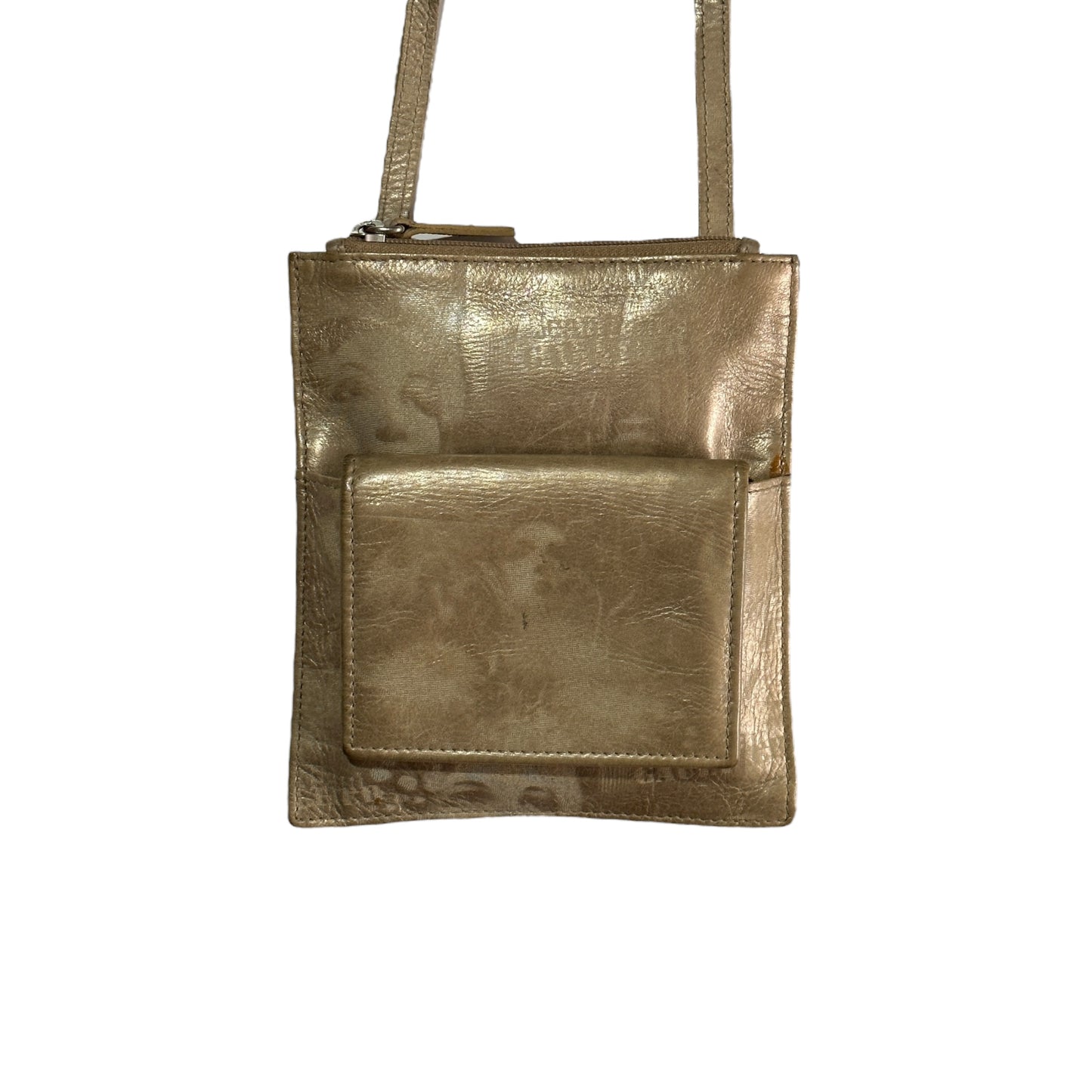 1990's Leather Crossbody Bag