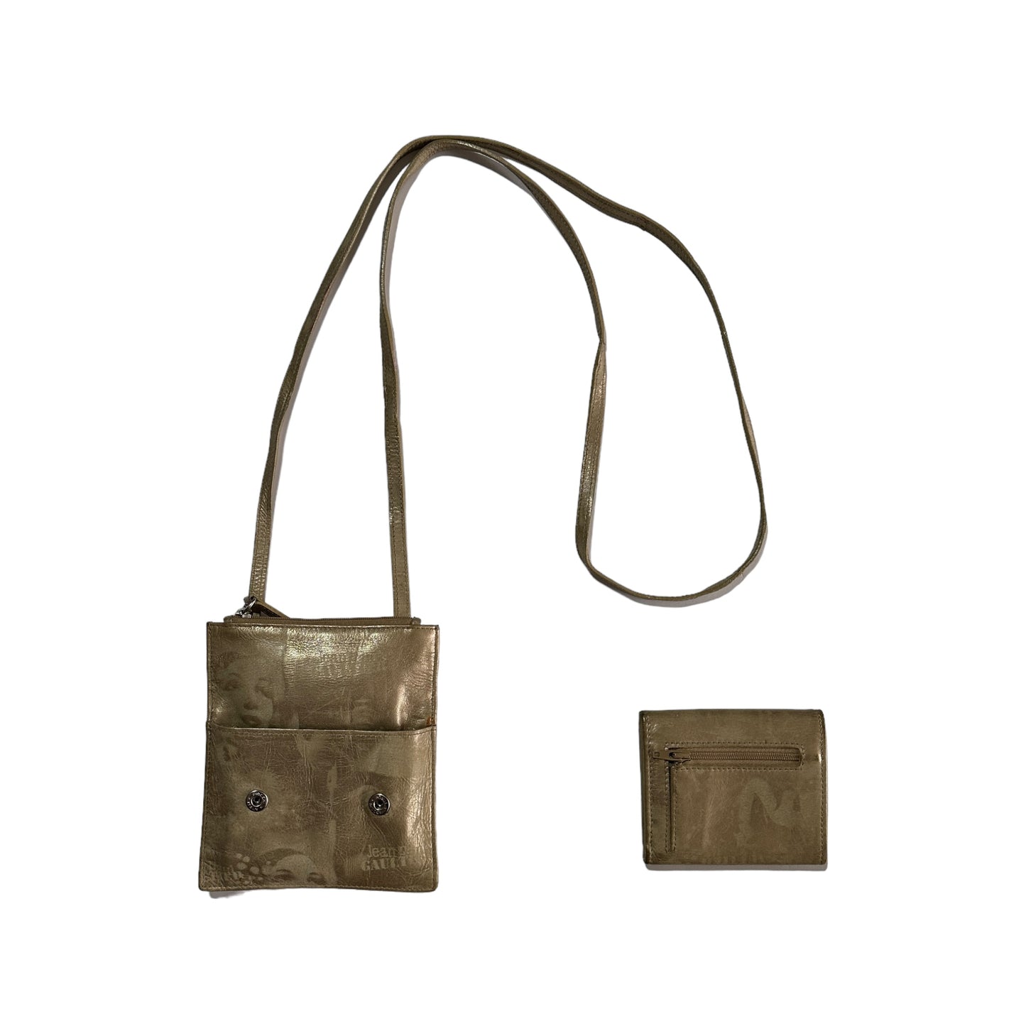 1990's Leather Crossbody Bag
