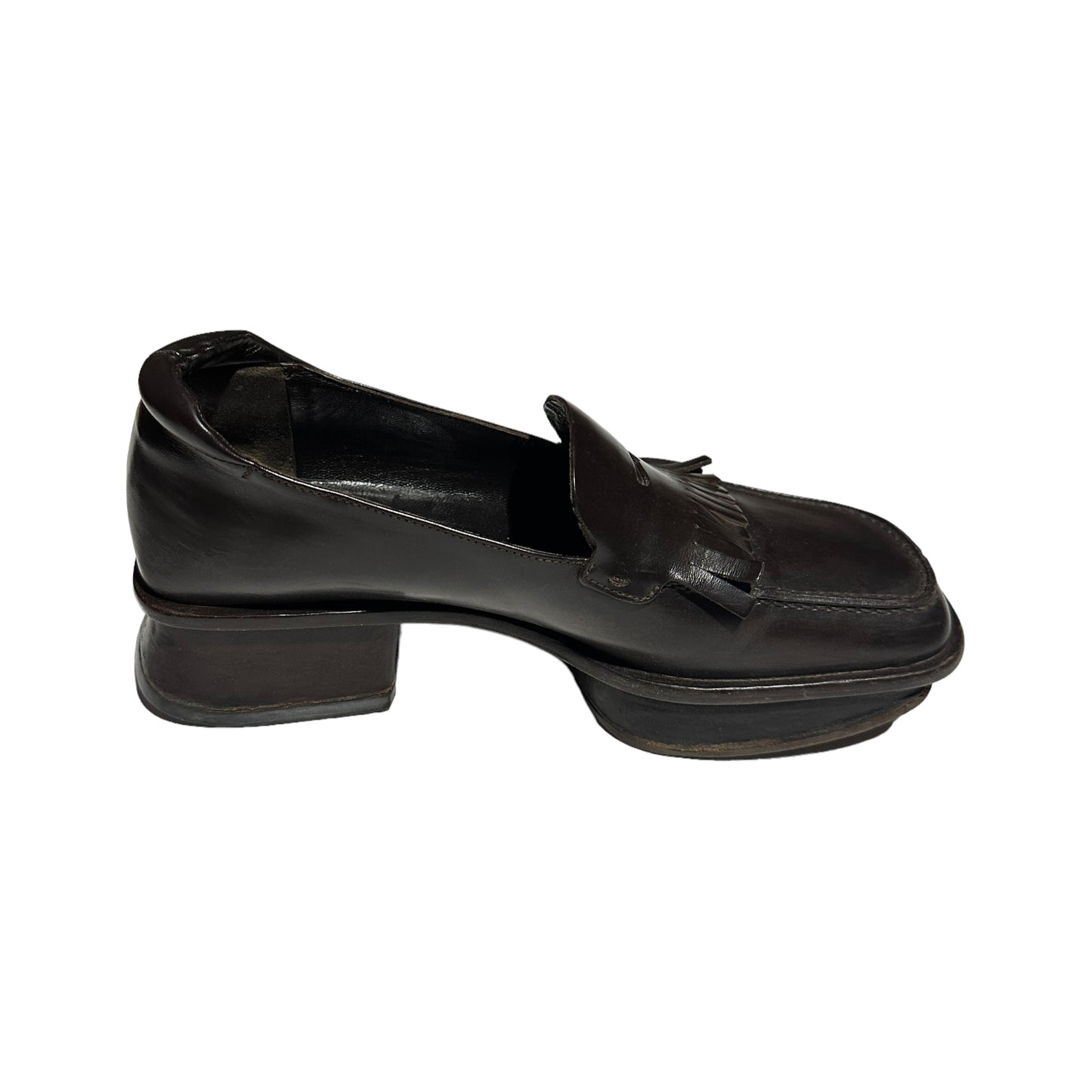 S/S 1999 Brown
Leather Shoes (36)