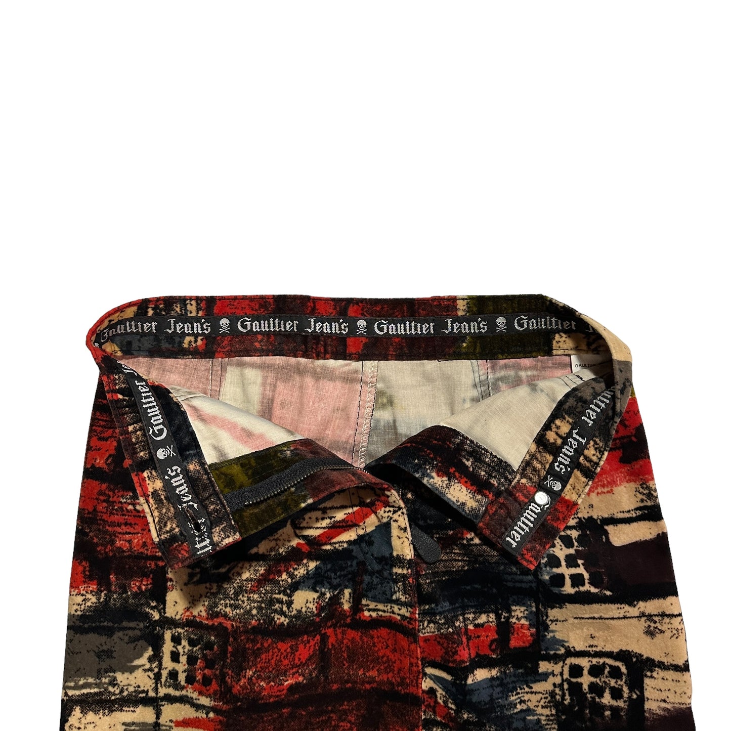 Fall 1997 Brick Wall Velvet Skirt (36)