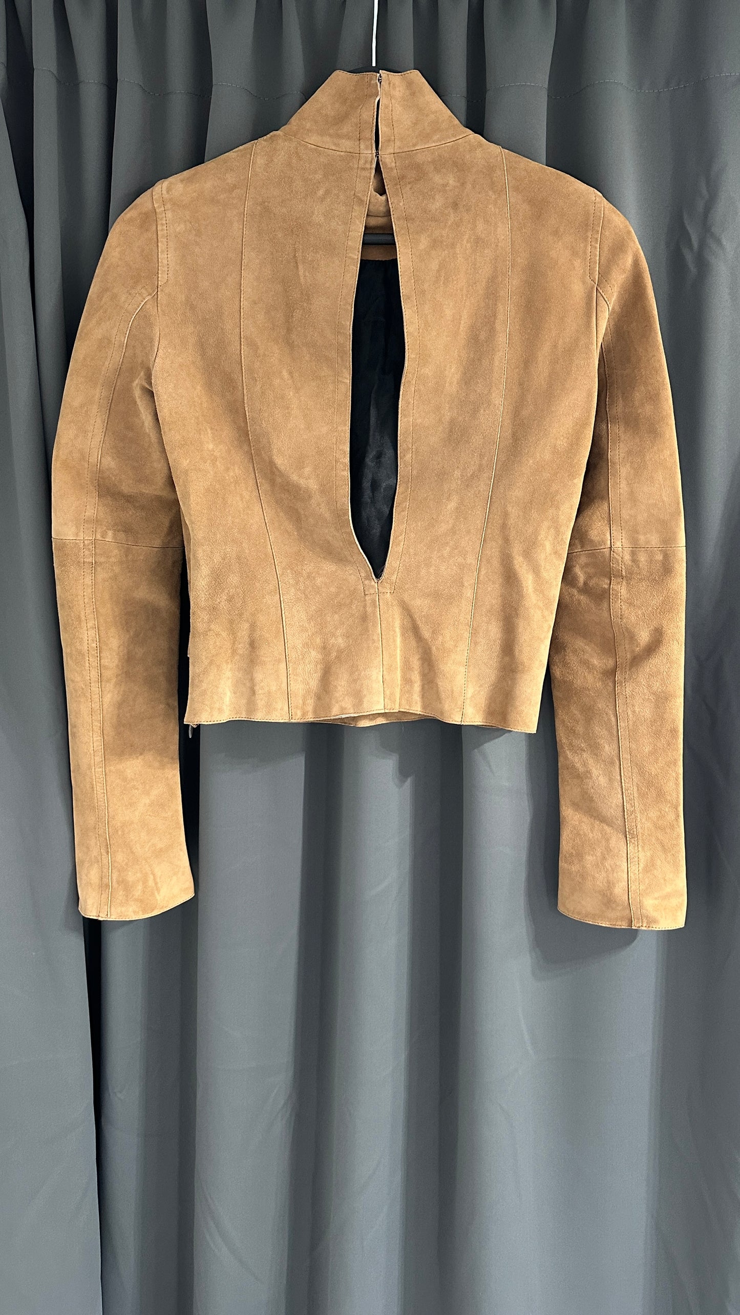 Late 90’s leather top (M)