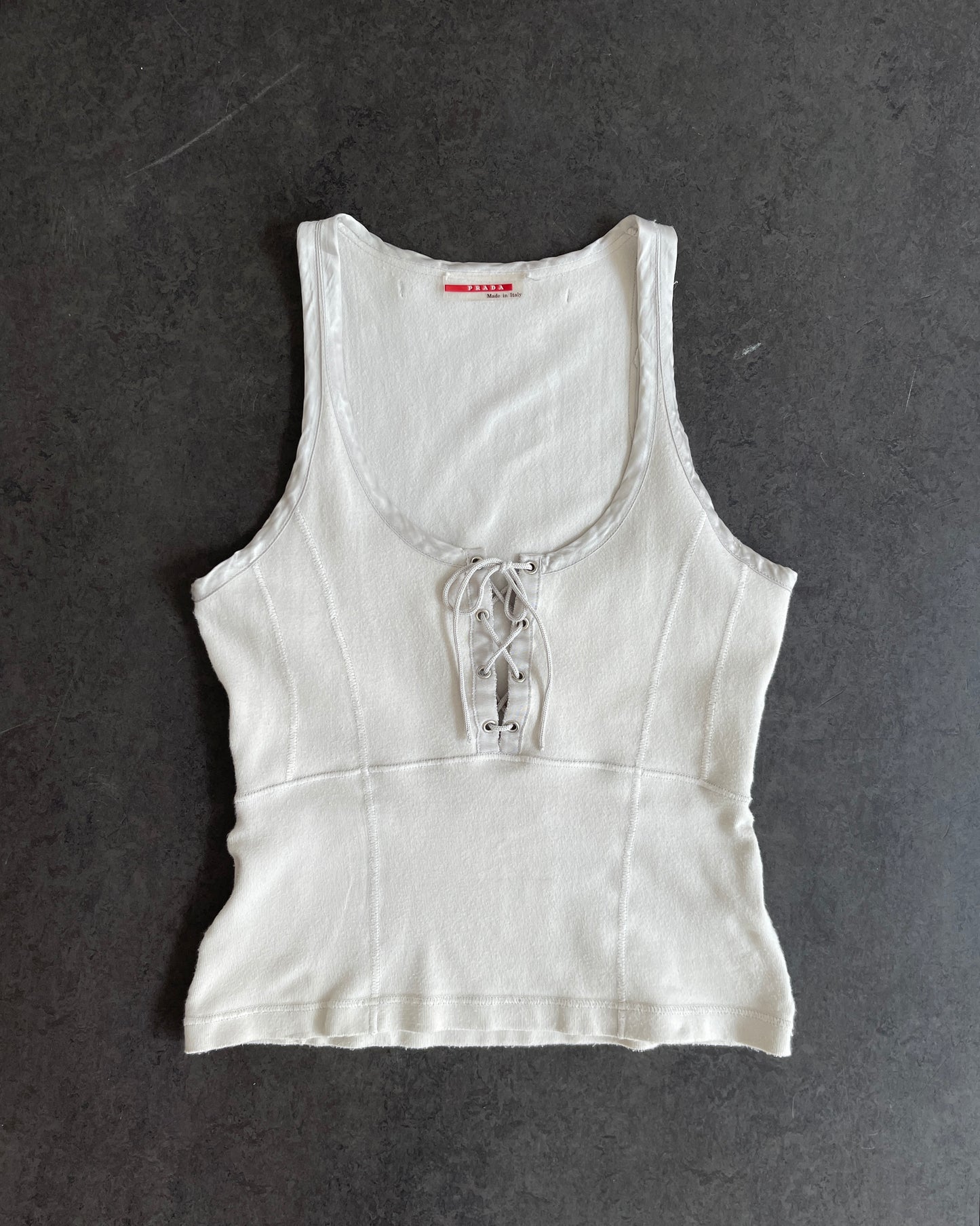 Early 00's Top With Laces