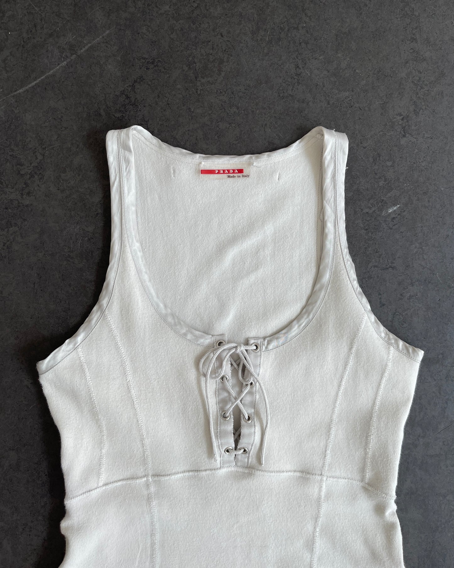 Early 00's Top With Laces