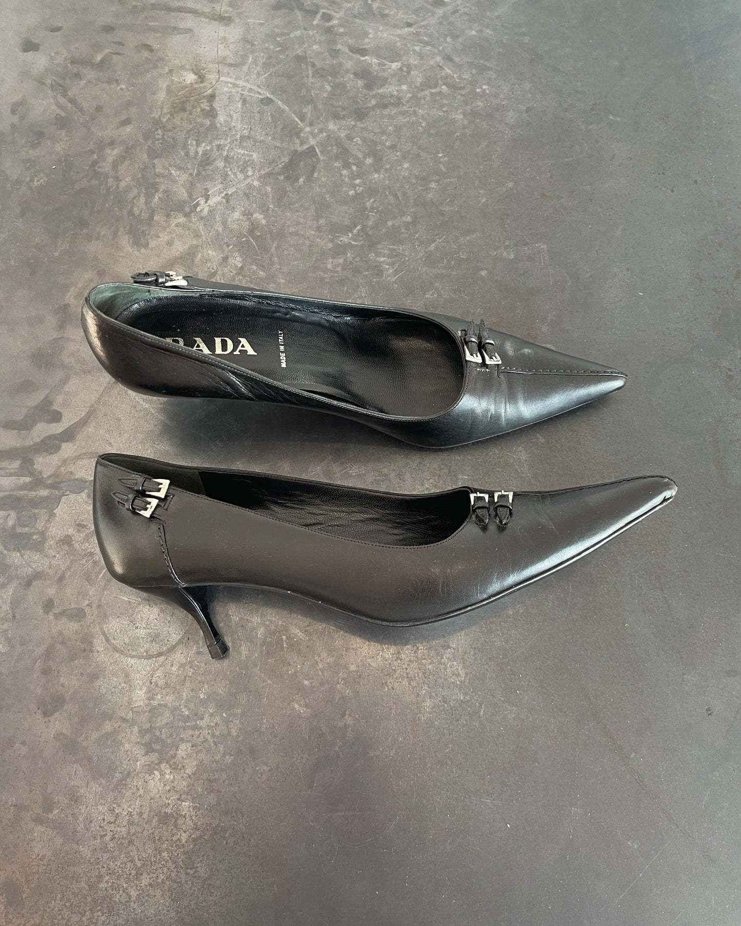 Late 90's Leather Heels