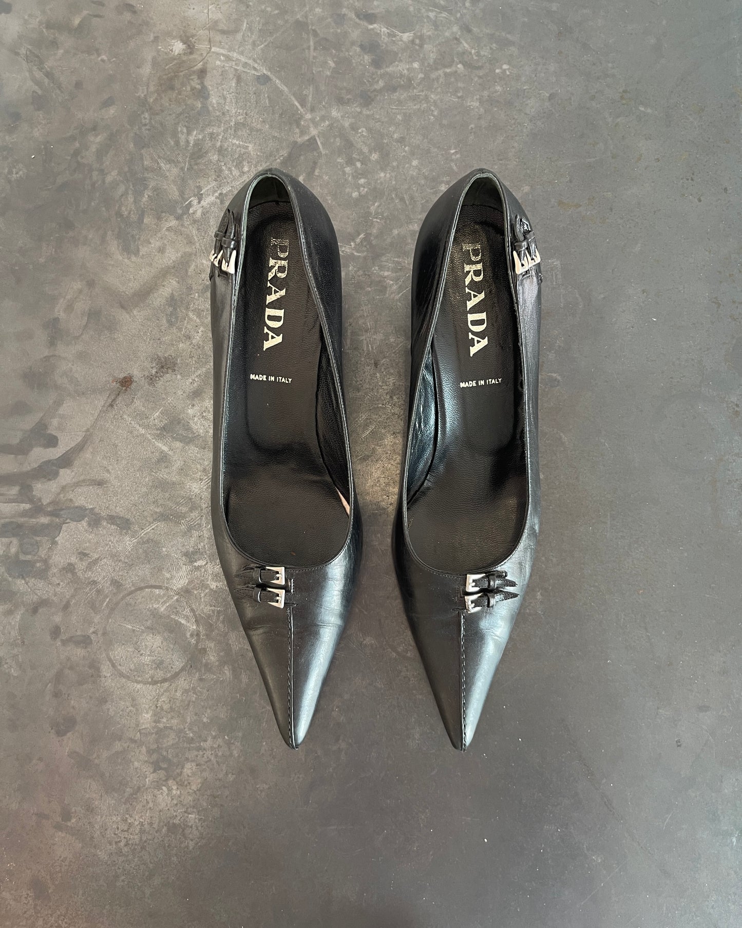 Late 90's Leather Heels