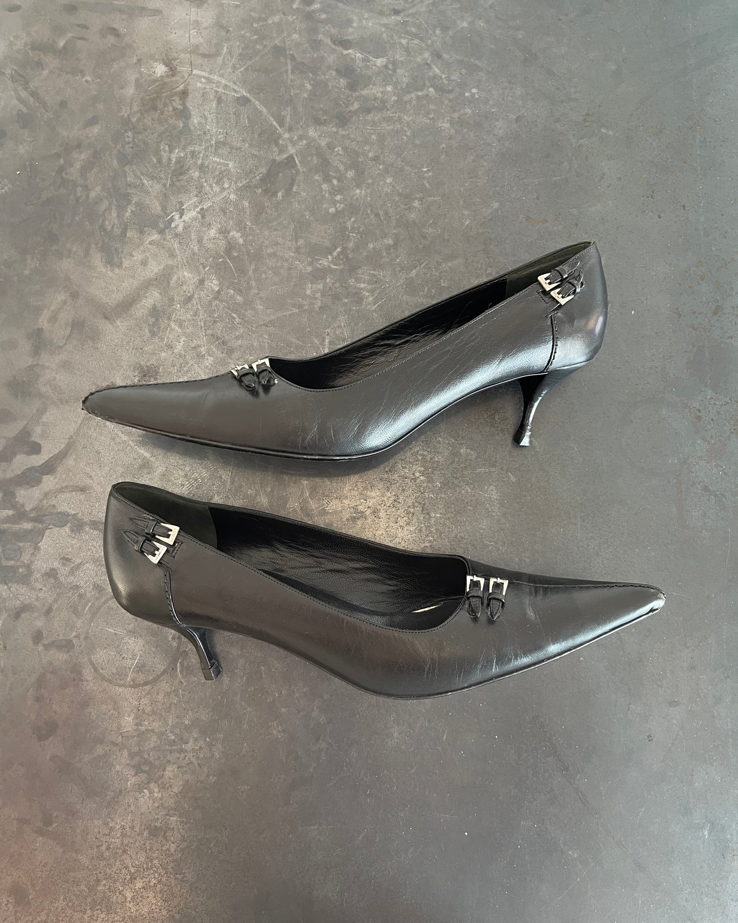 Late 90's Leather Heels