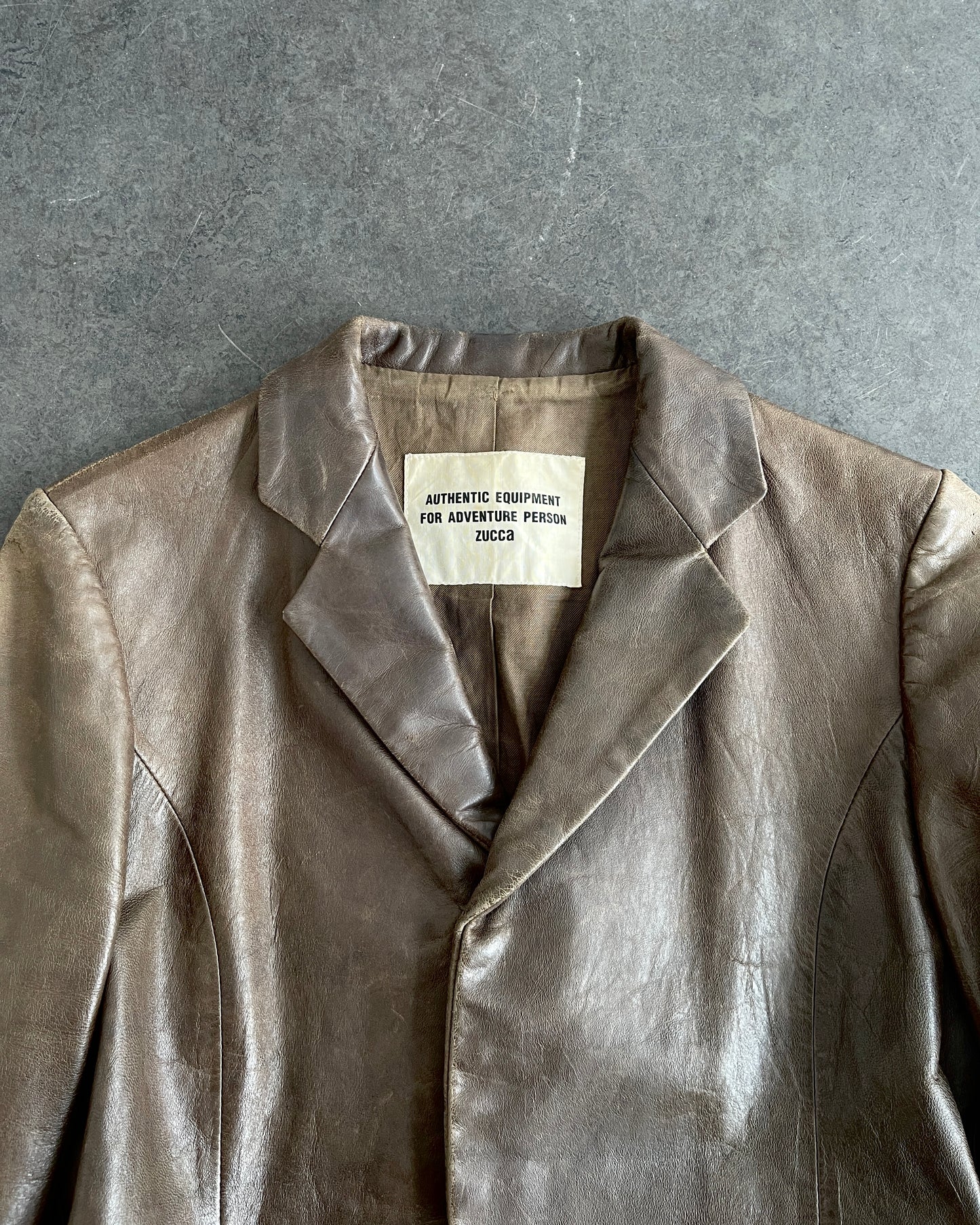 A/W 1998 Leather Blazer