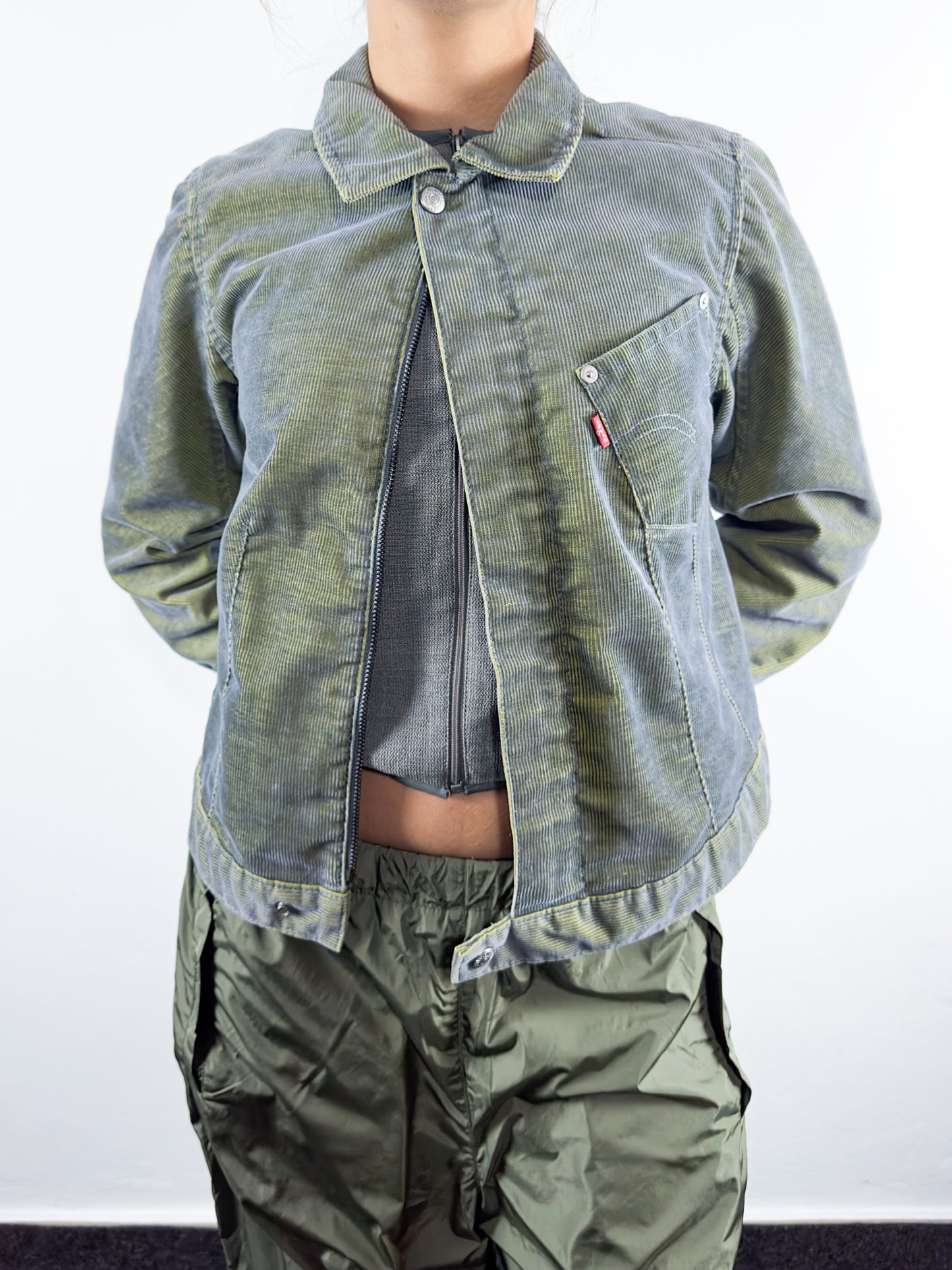 2000's Engineered Iridescent Jacket (S)