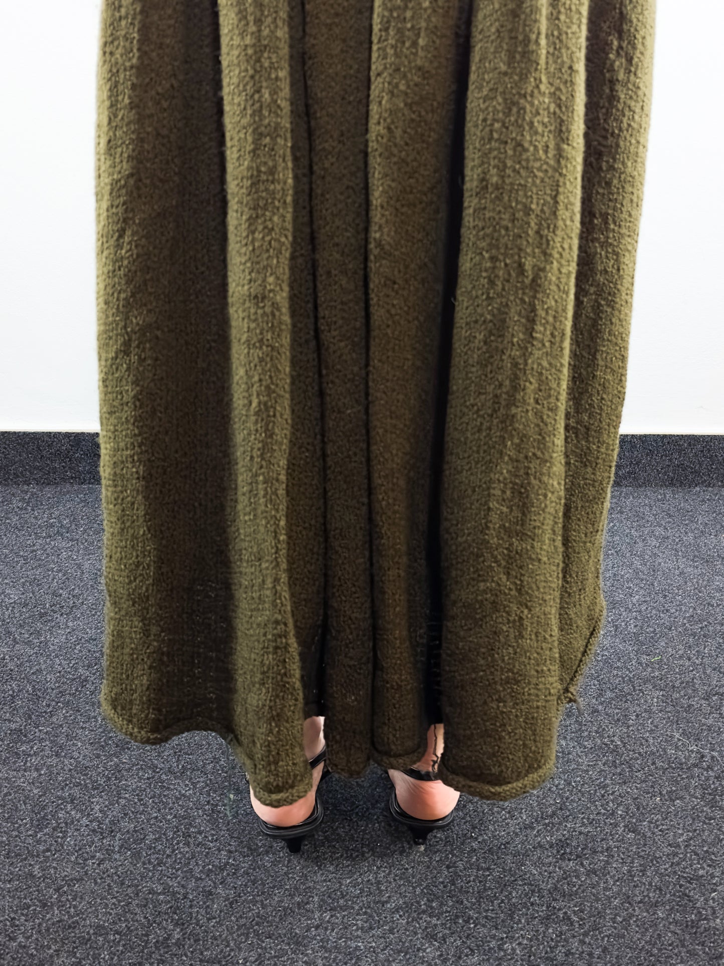 2000's Maxi Wool Skirt (S)