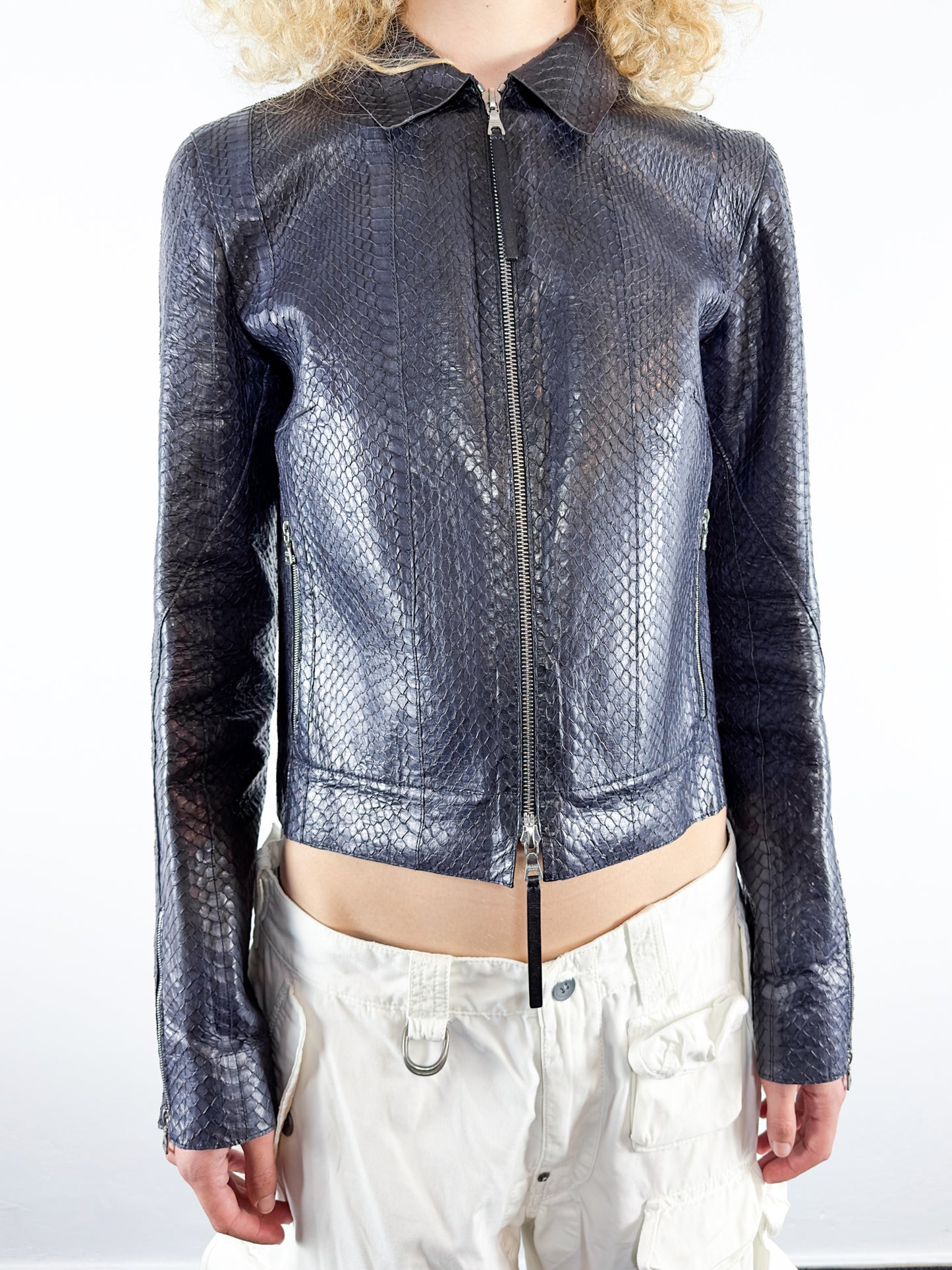 F/W 1999 Python Leather Jacket (44)