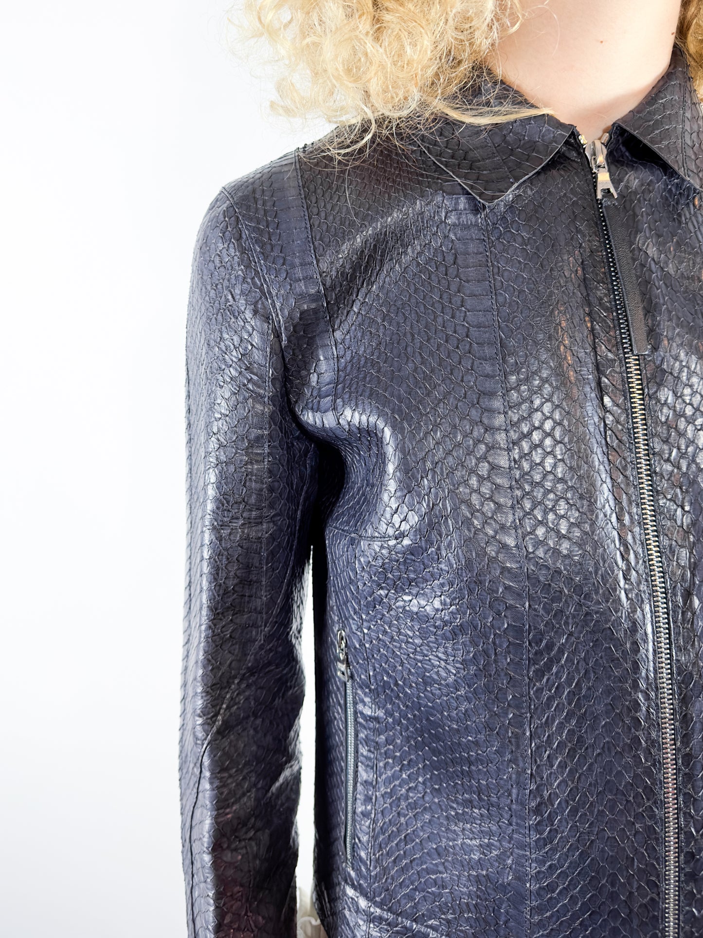 F/W 1999 Python Leather Jacket (44)