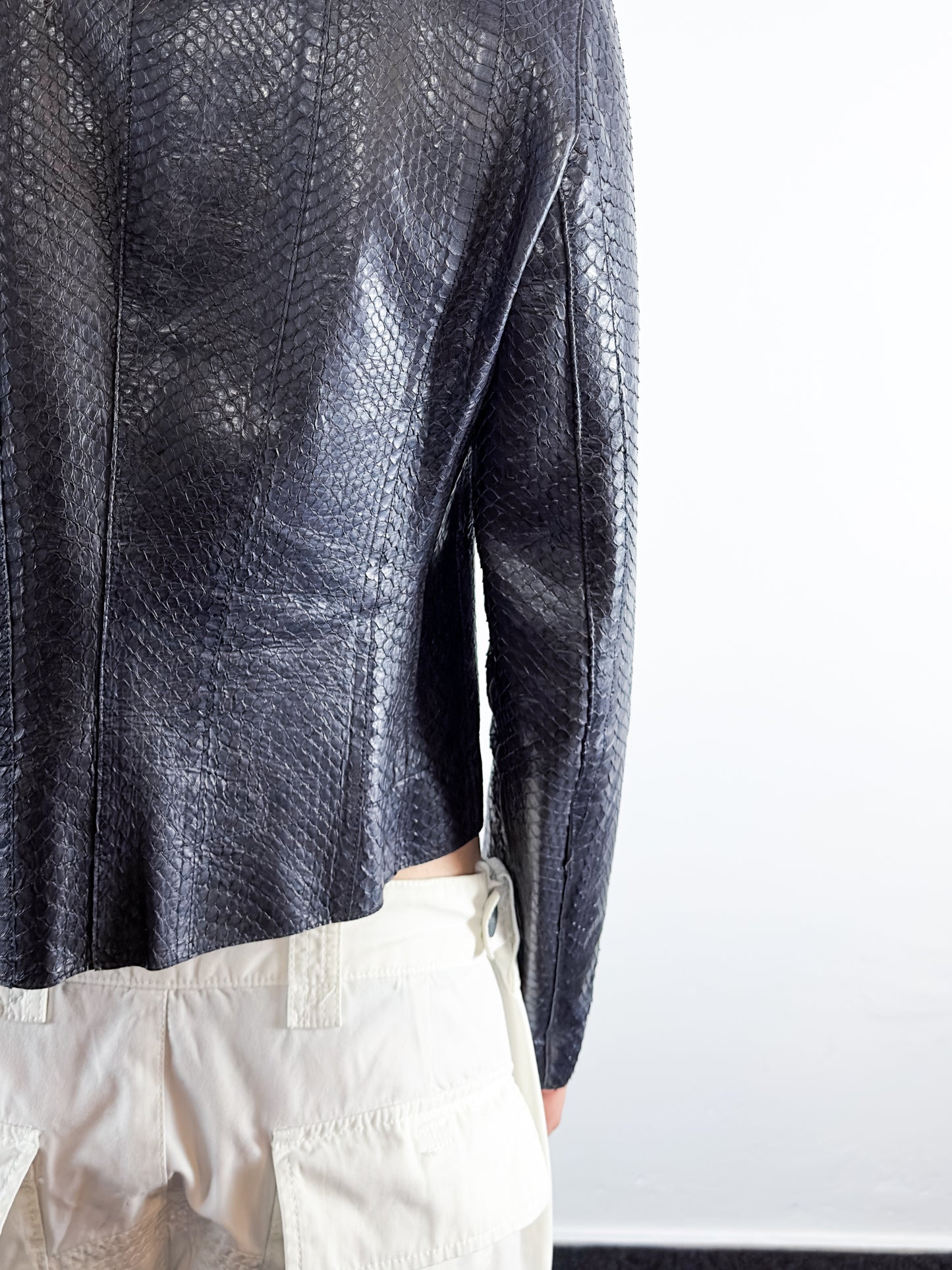 F/W 1999 Python Leather Jacket (44)