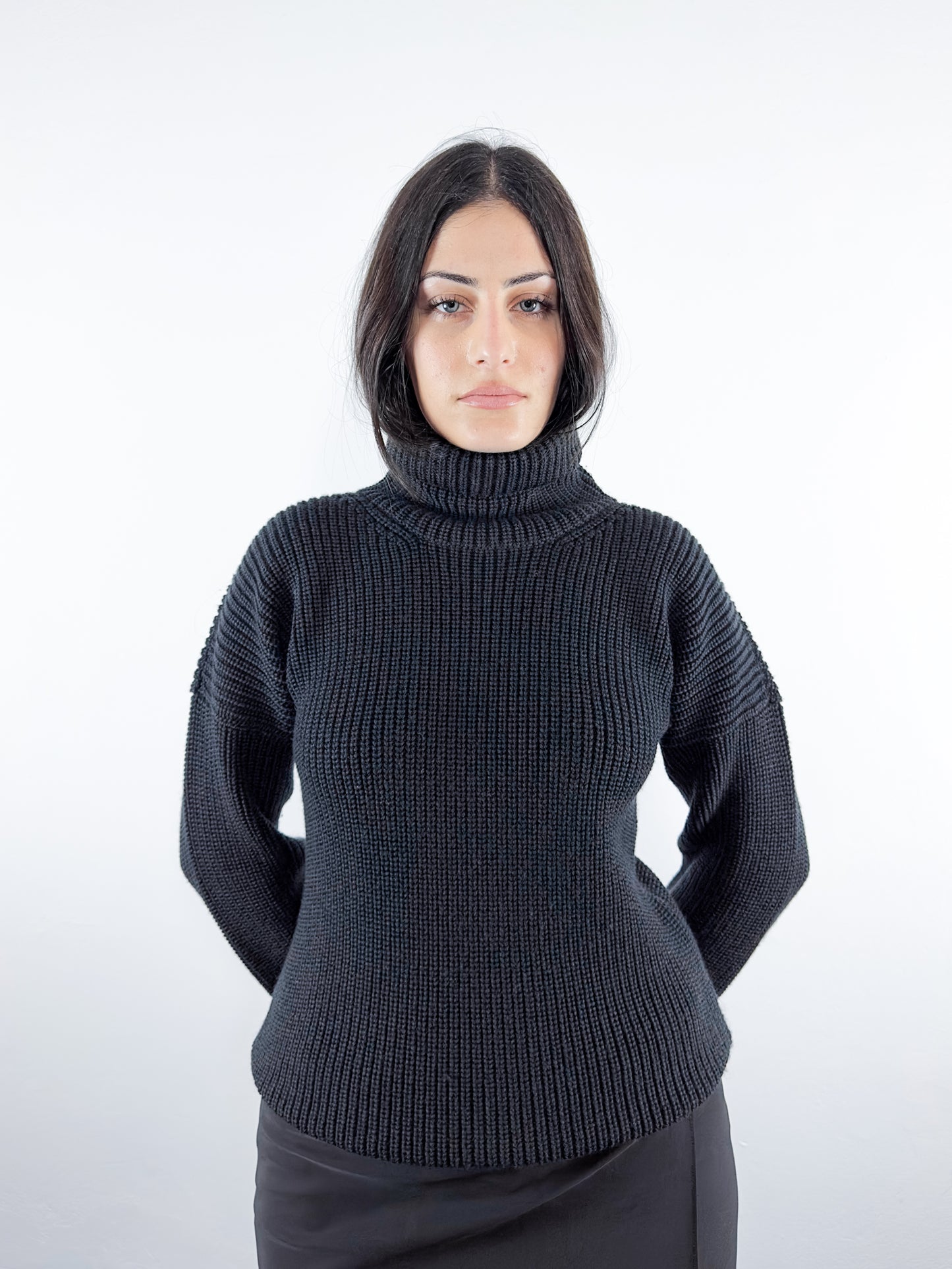 2000's Turtle Neck Wool Knit Sweater by Tom Ford (M)