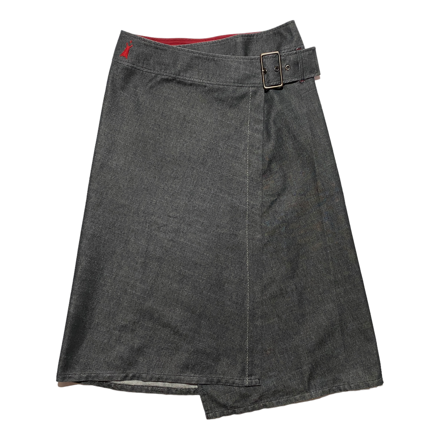 00’s Cop Copine Asymmetric Midi Skirt (37W)