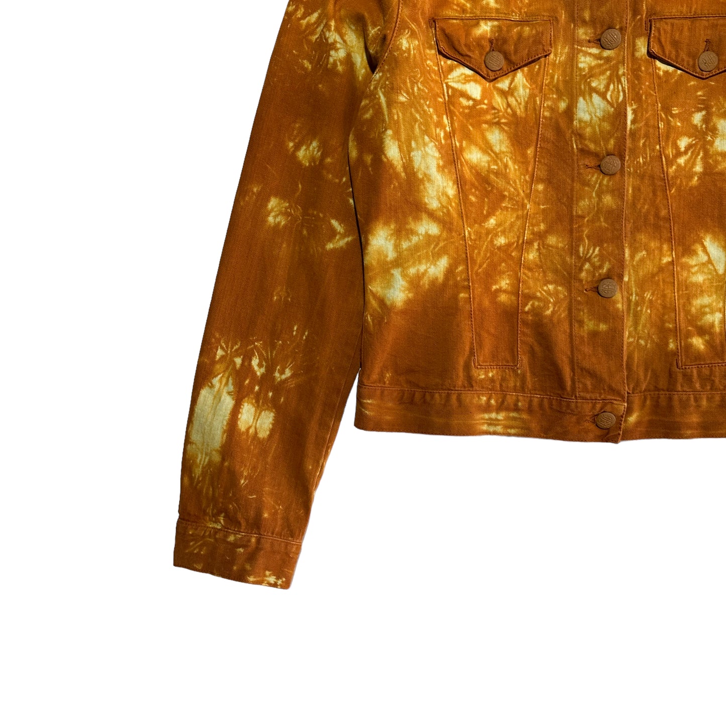 1990's Tie Dye Trucker Jacket (42)