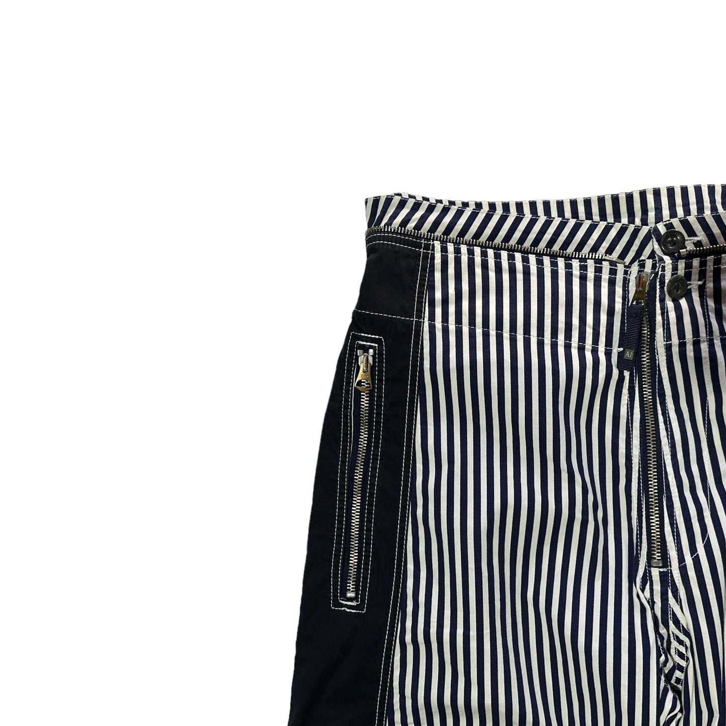 00’s Armani Striped Cargo Pants (39W)