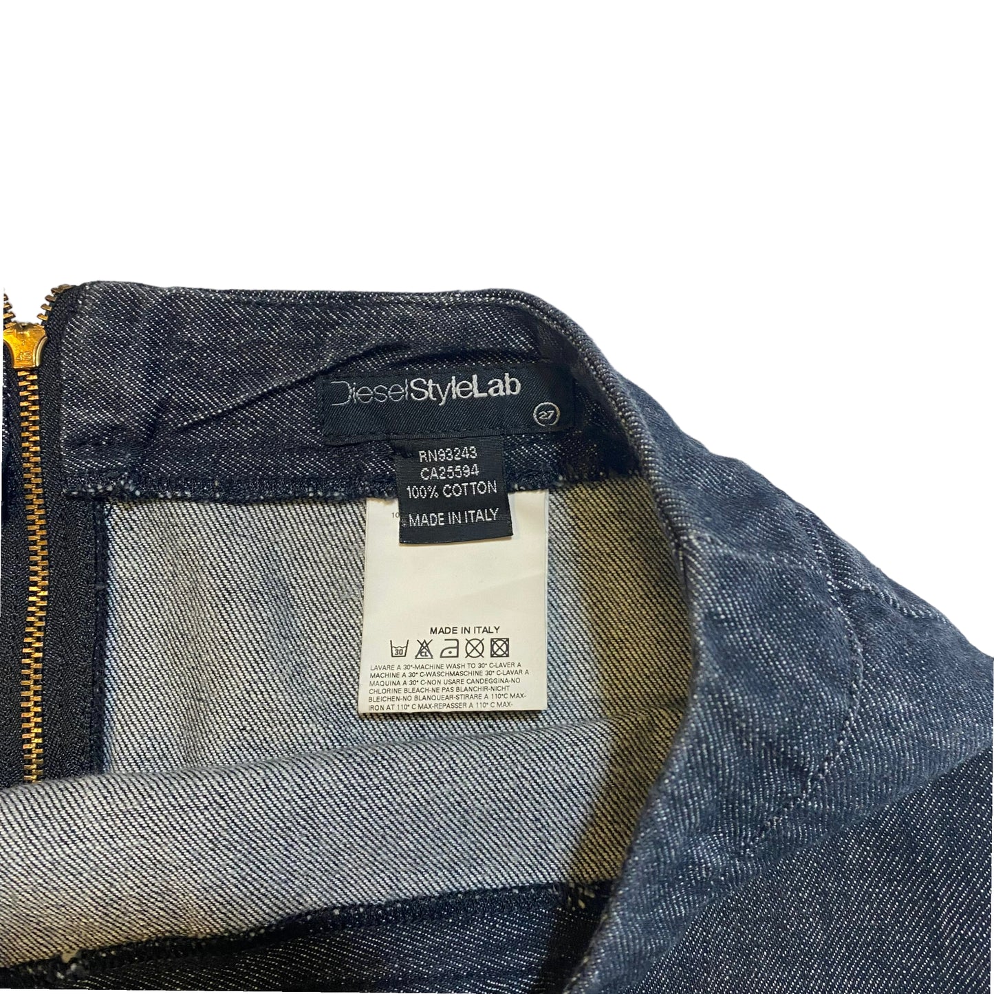 00's Diesel StyleLab Denim Skirt (38W)