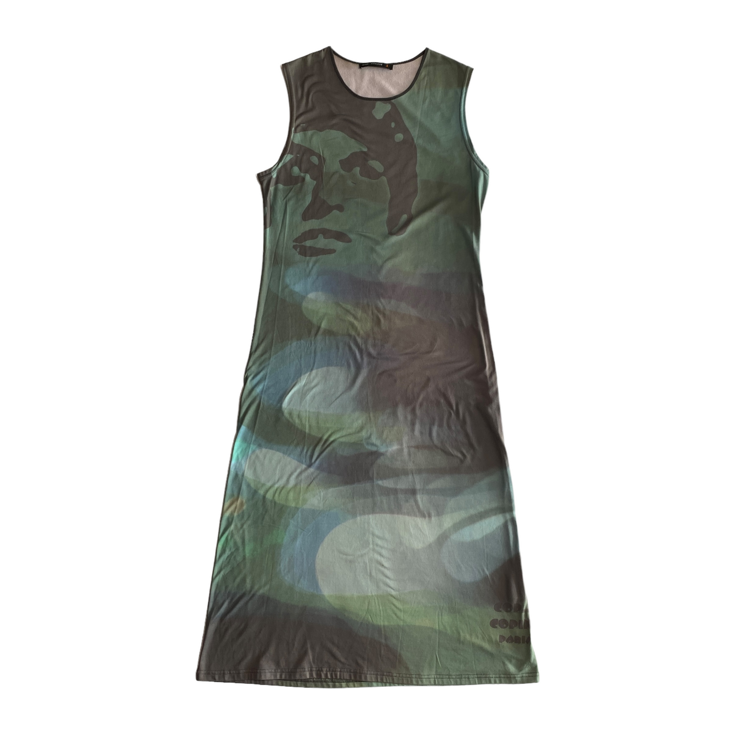 00`s Cop Copine Printed Dress (M)