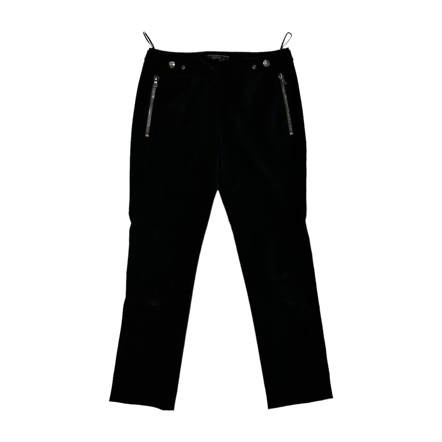 00's Prada 3/4 Black Pants (36W)