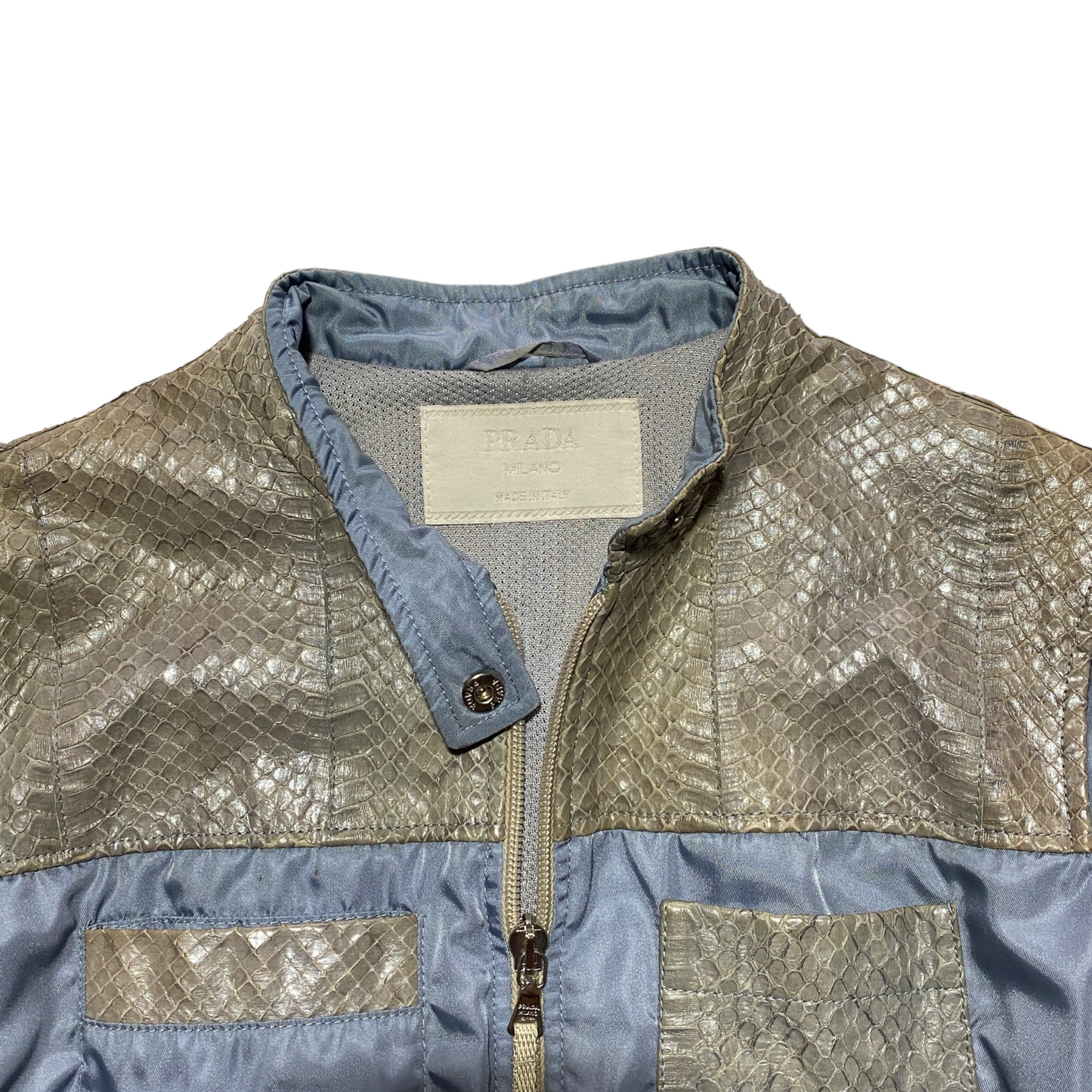 F/W 1999 Prada Python Biker Jacket (40)