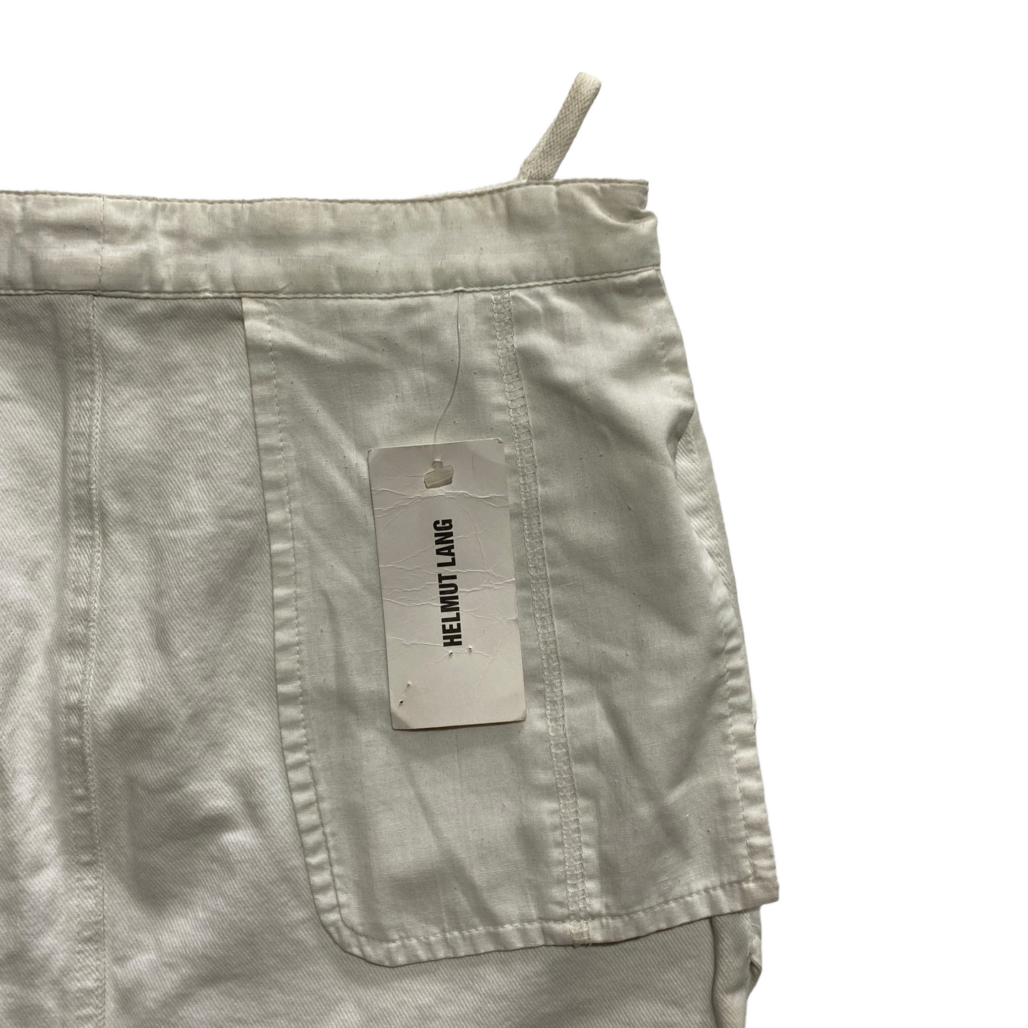 00's Helmut Lang Deadstock Cargo Mini Skirt (36W)