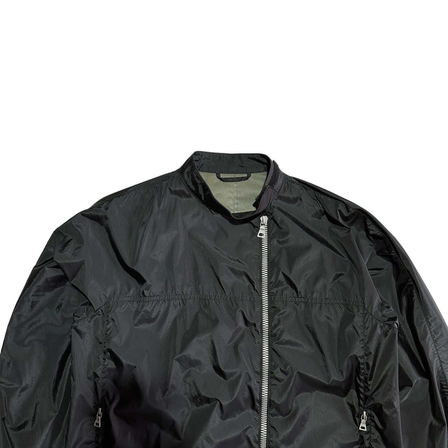 S/S 2000 Prada Asymmetrical Zippered Light Jacket (42)