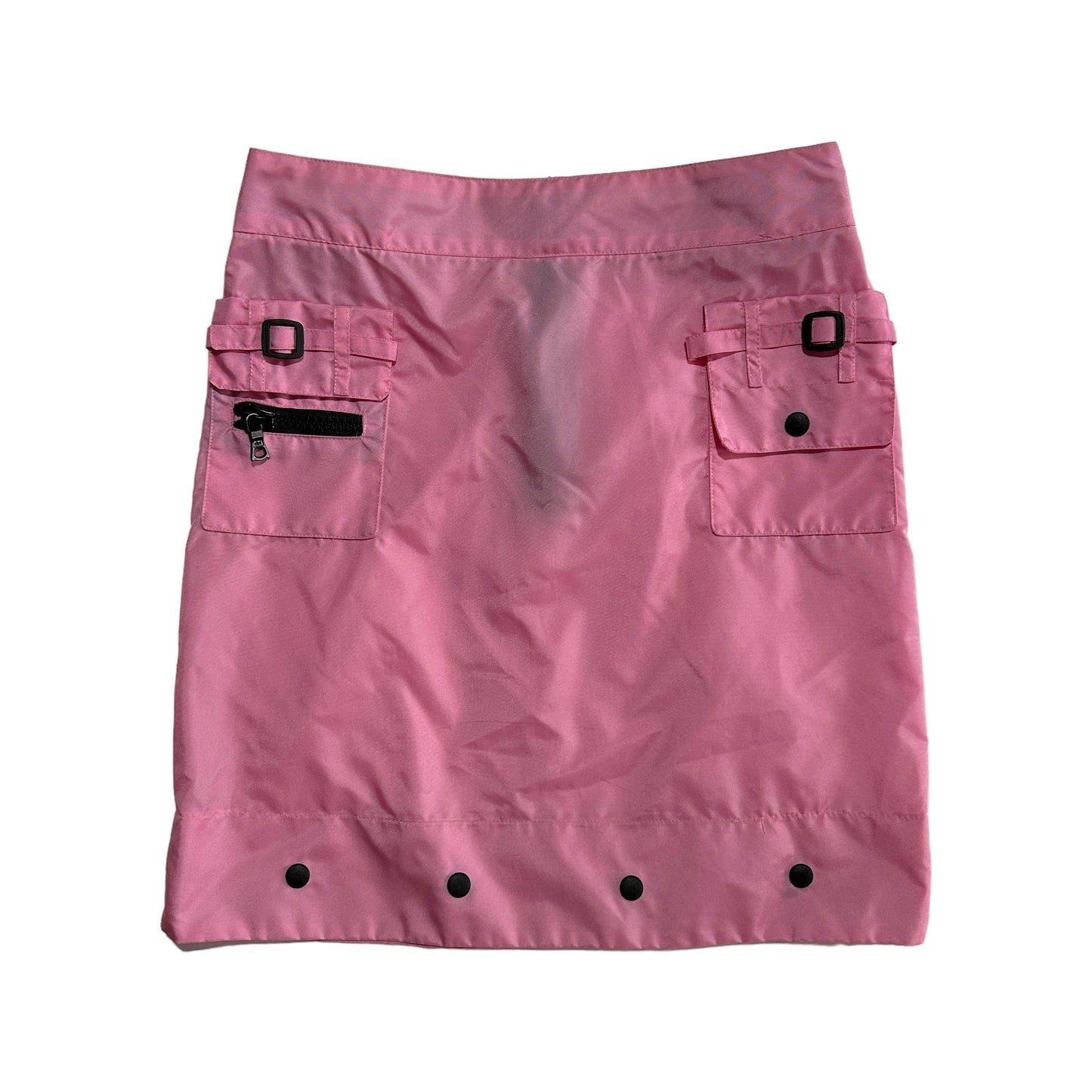 F/W 1999 Miu Miu Mini Pink Cargo Skirt (33W)