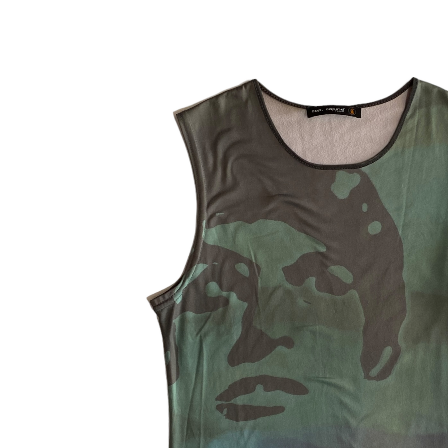 00`s Cop Copine Printed Dress (M)