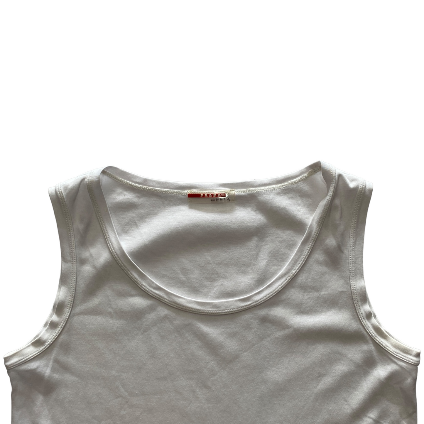 00's Prada Sport Cotton Tank Top (M)