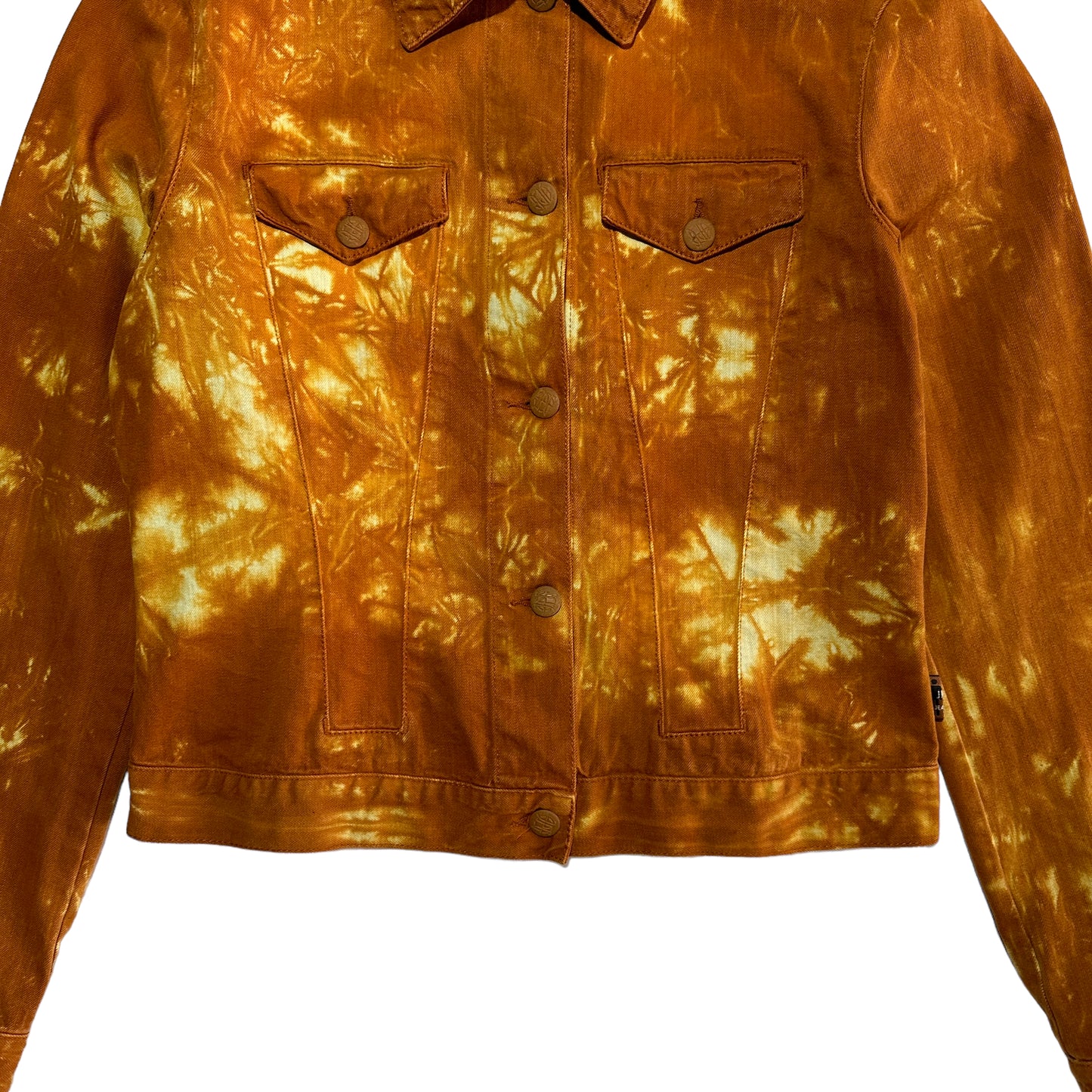 1990's Tie Dye Trucker Jacket (42)