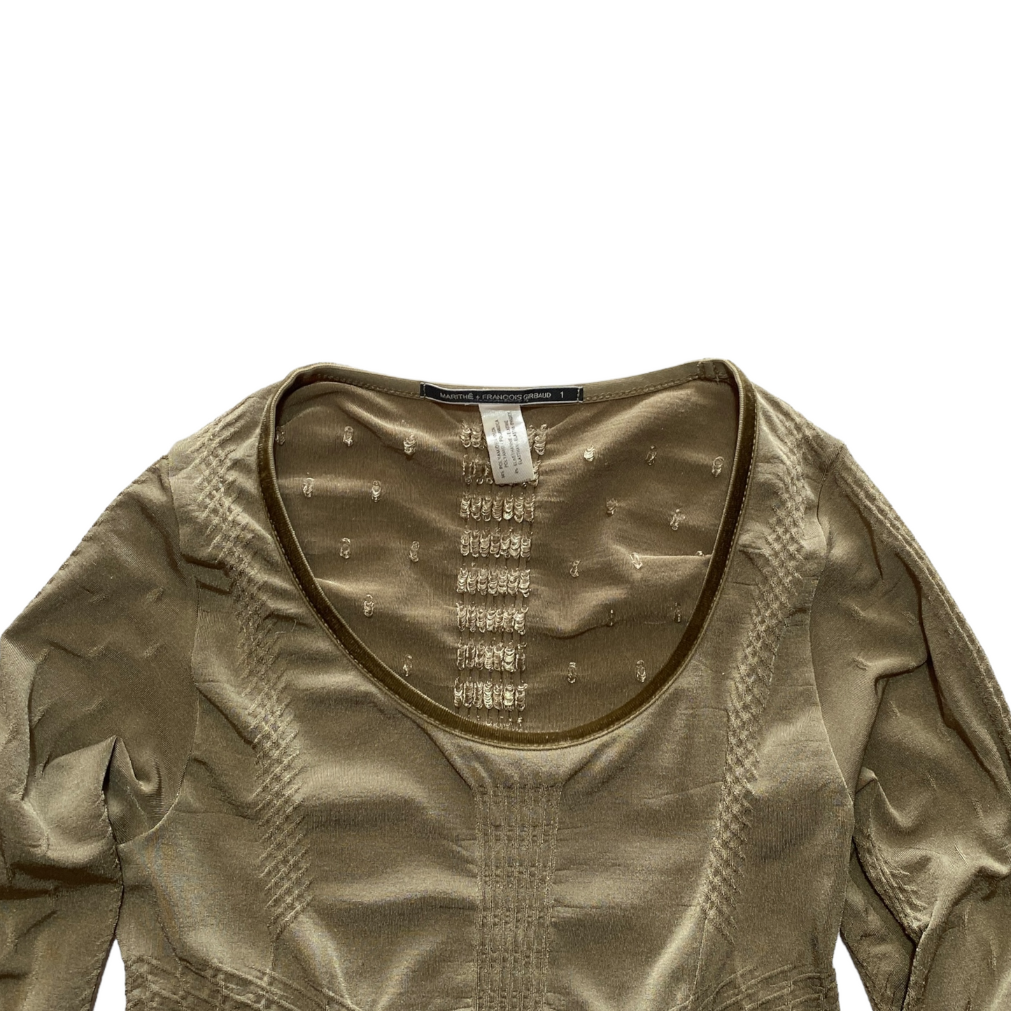 00's Marithé François Girbaud Top (XXS-S)