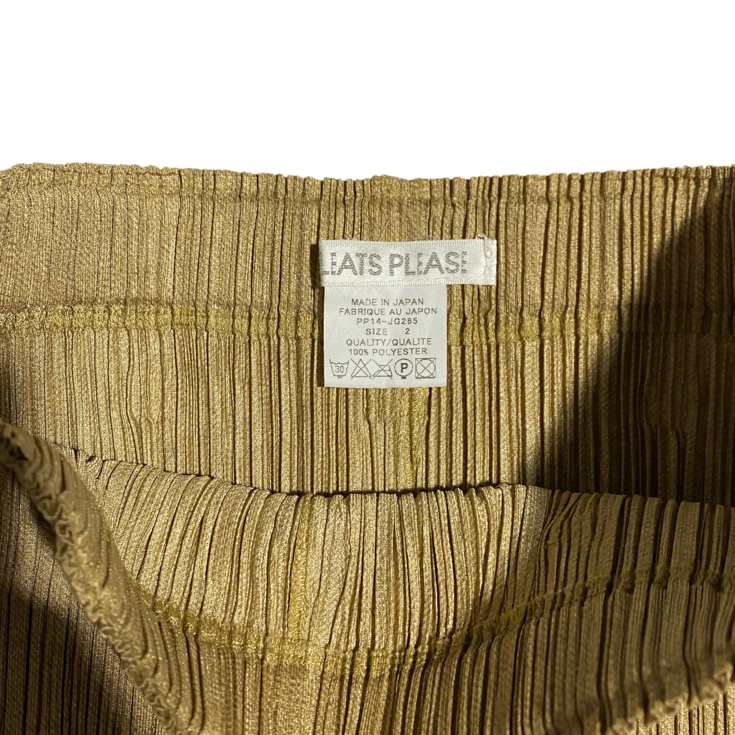 00’s Issey Miyake Pleats Please Midi Skirt (30W)