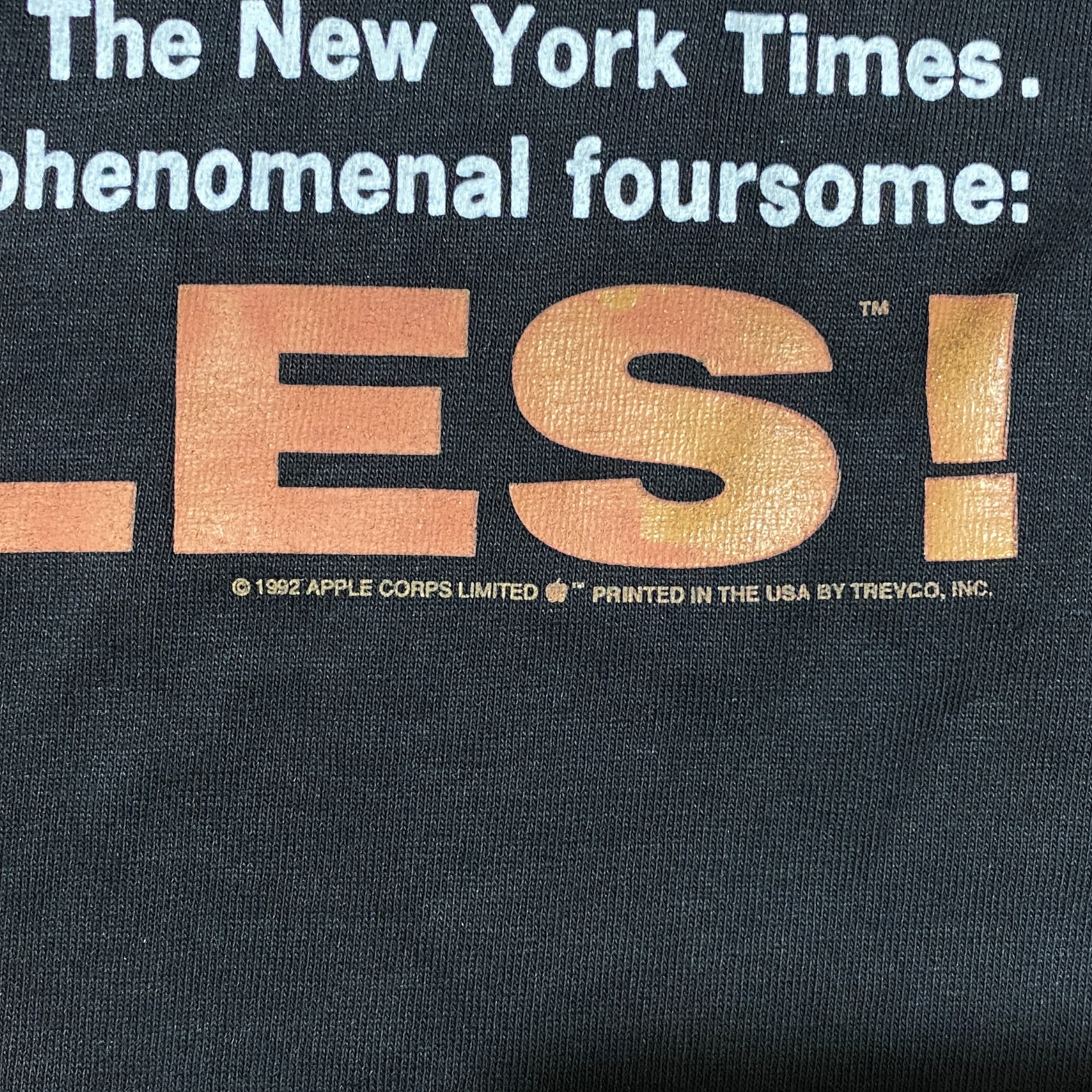 1992 ''Meet The Beatles'' by Apple Vintage Tee (XL)