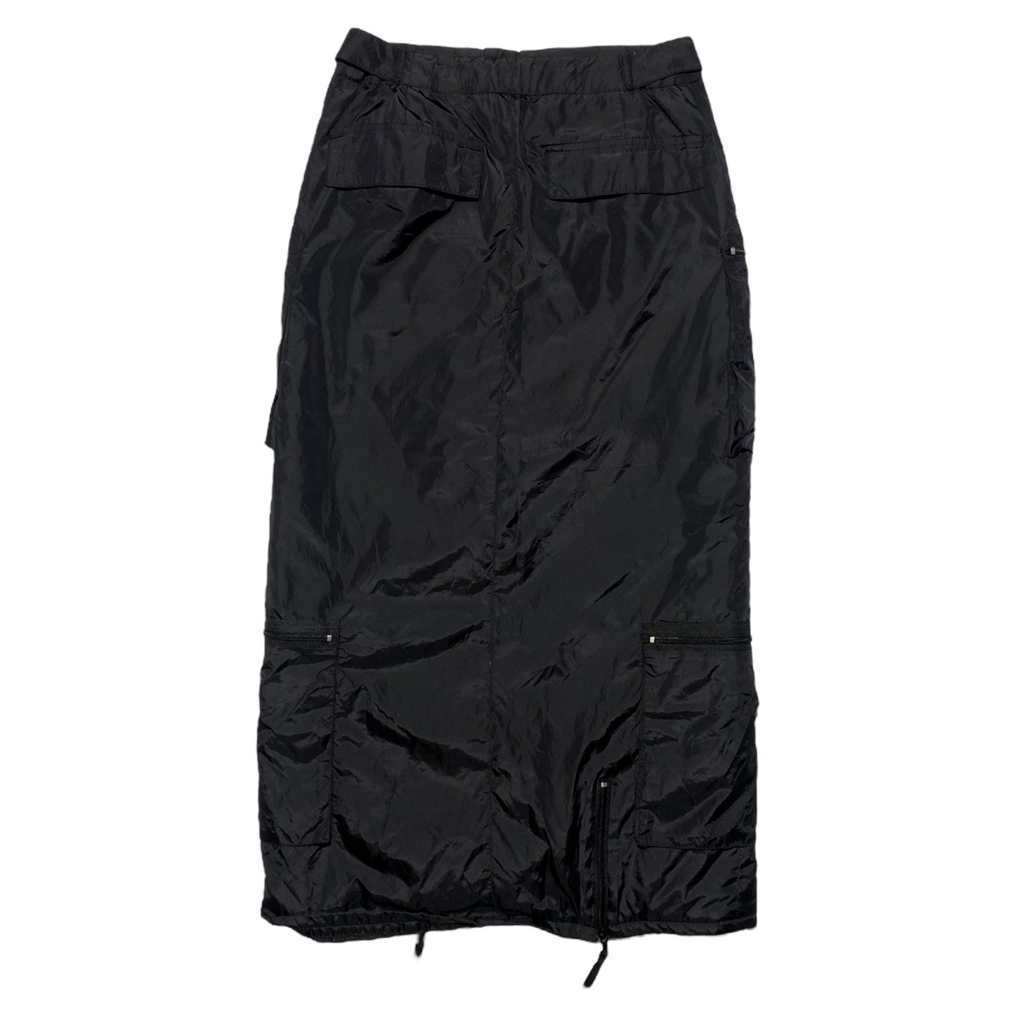 00's DKNY Cargo Midi Parachute Skirt (34-36)