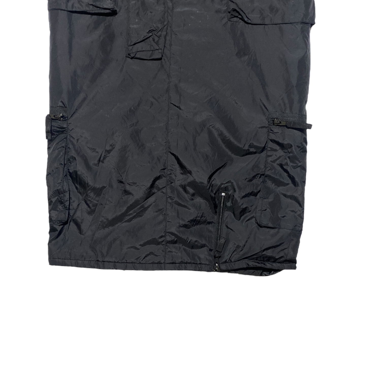 00's DKNY Cargo Midi Parachute Skirt (34-36)