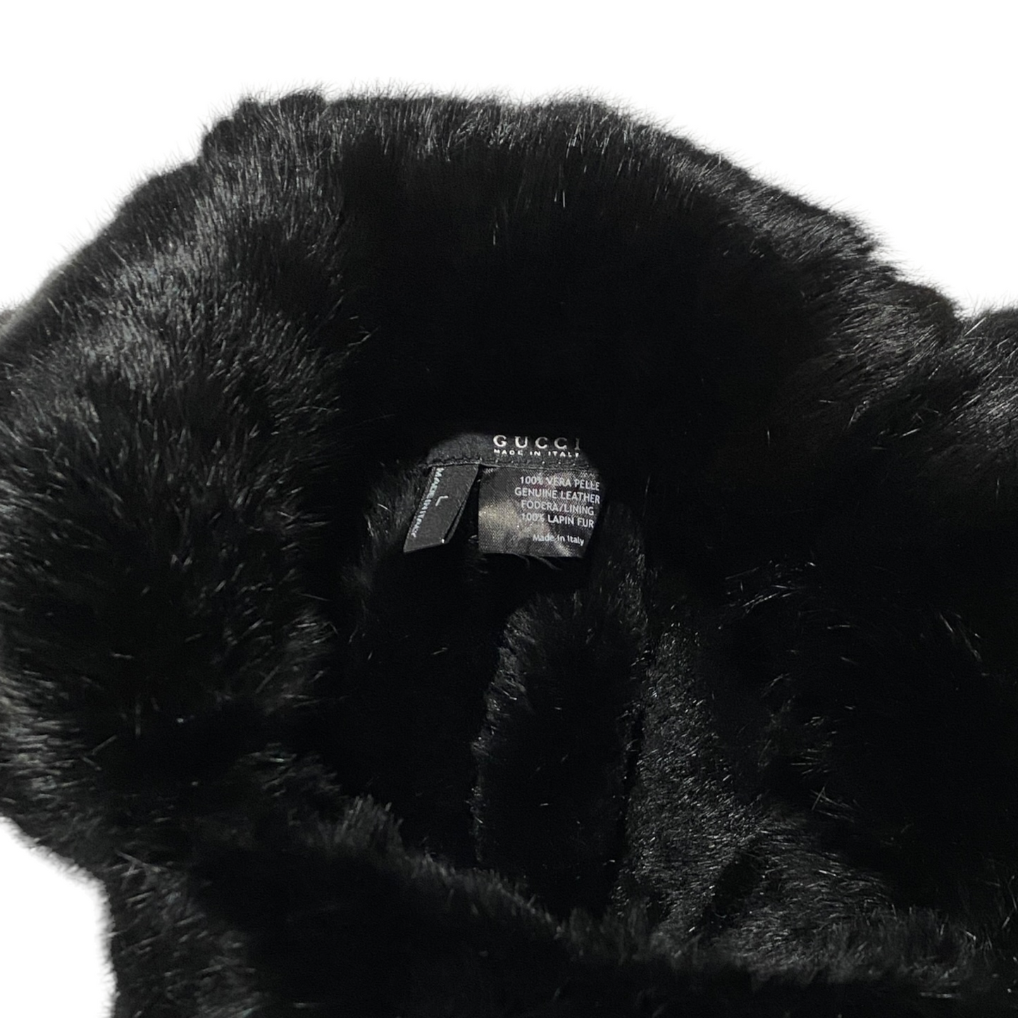 00's Gucci leather hat