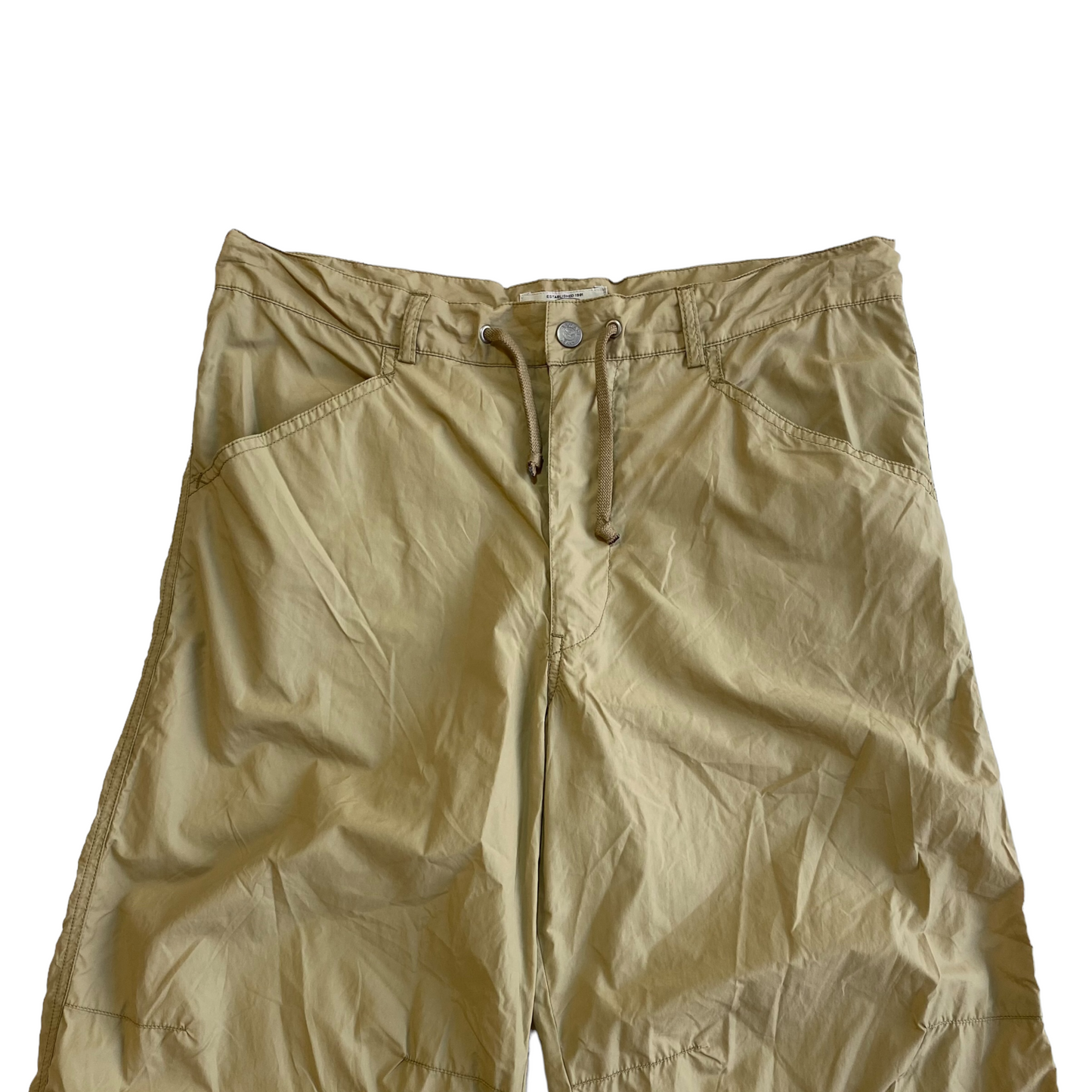 2000's Nylon Adjustable Waist Pants (50W)