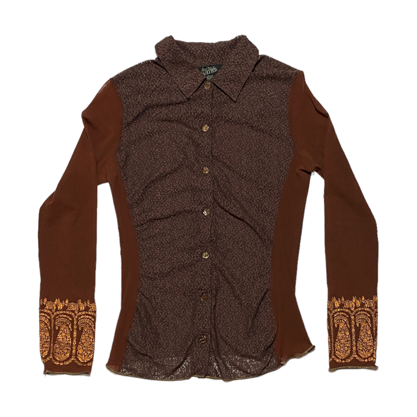 00's Jean Paul Gaultier Mesh Shirt (M)