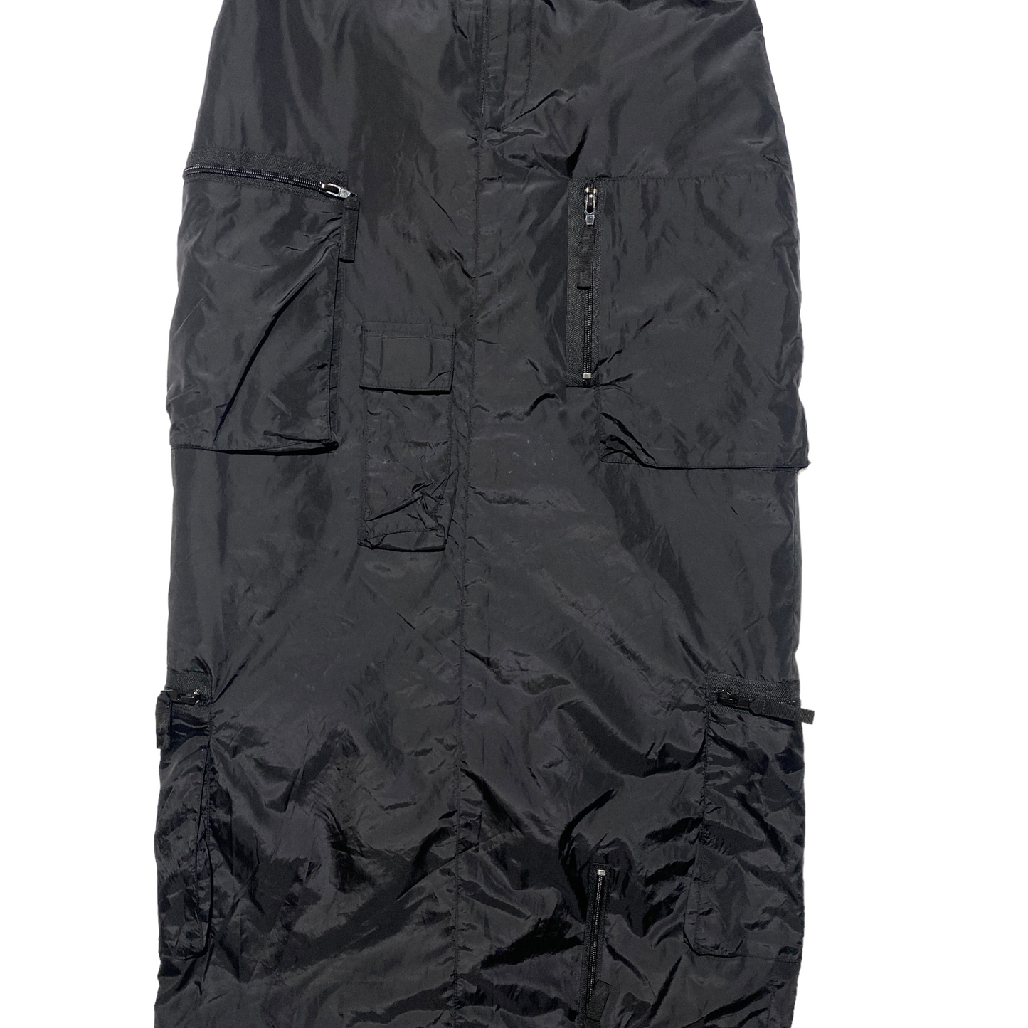 00's DKNY Cargo Midi Parachute Skirt (34-36)