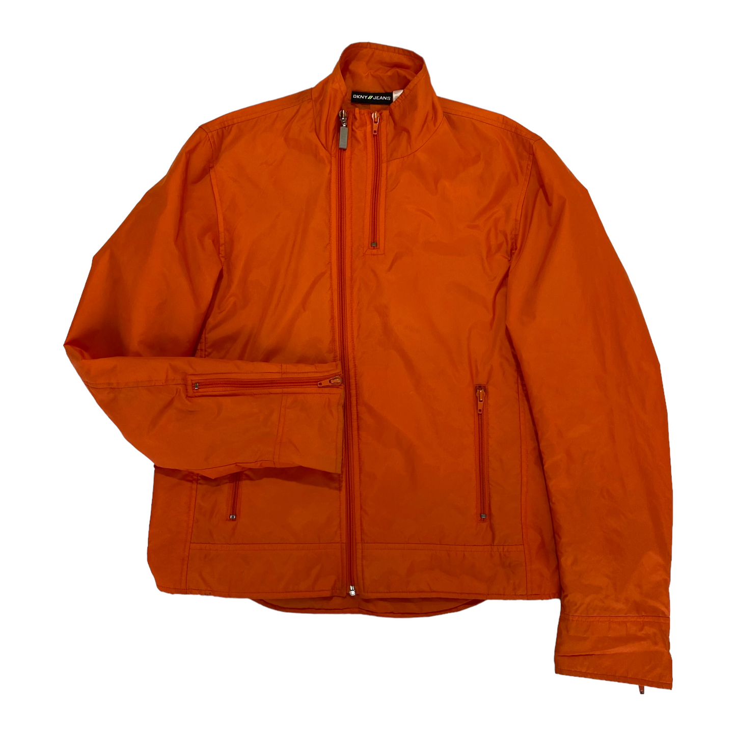 00's DKNY Asymmetric Cargo Light Jacket (M)
