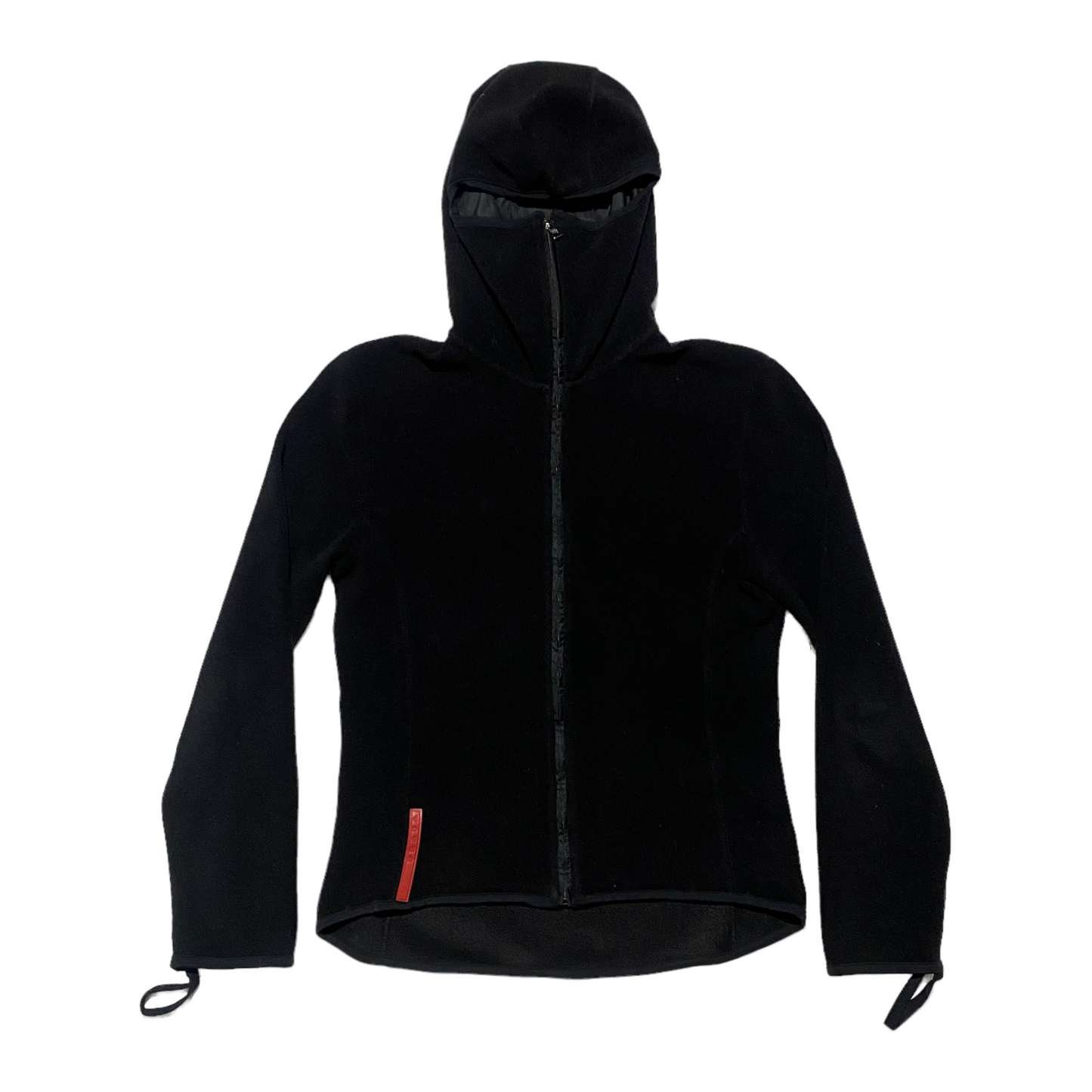 F/W 1999 Prada Sport Balaclava fleece hoodie (M)